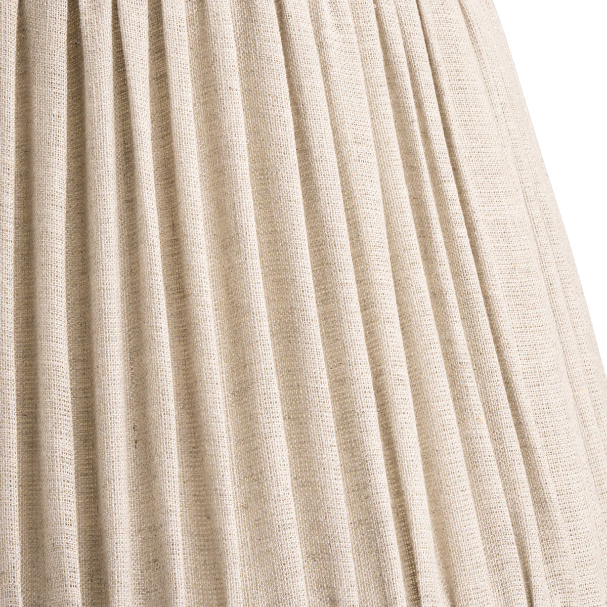 10 inch empire bloomer shade in natural linen