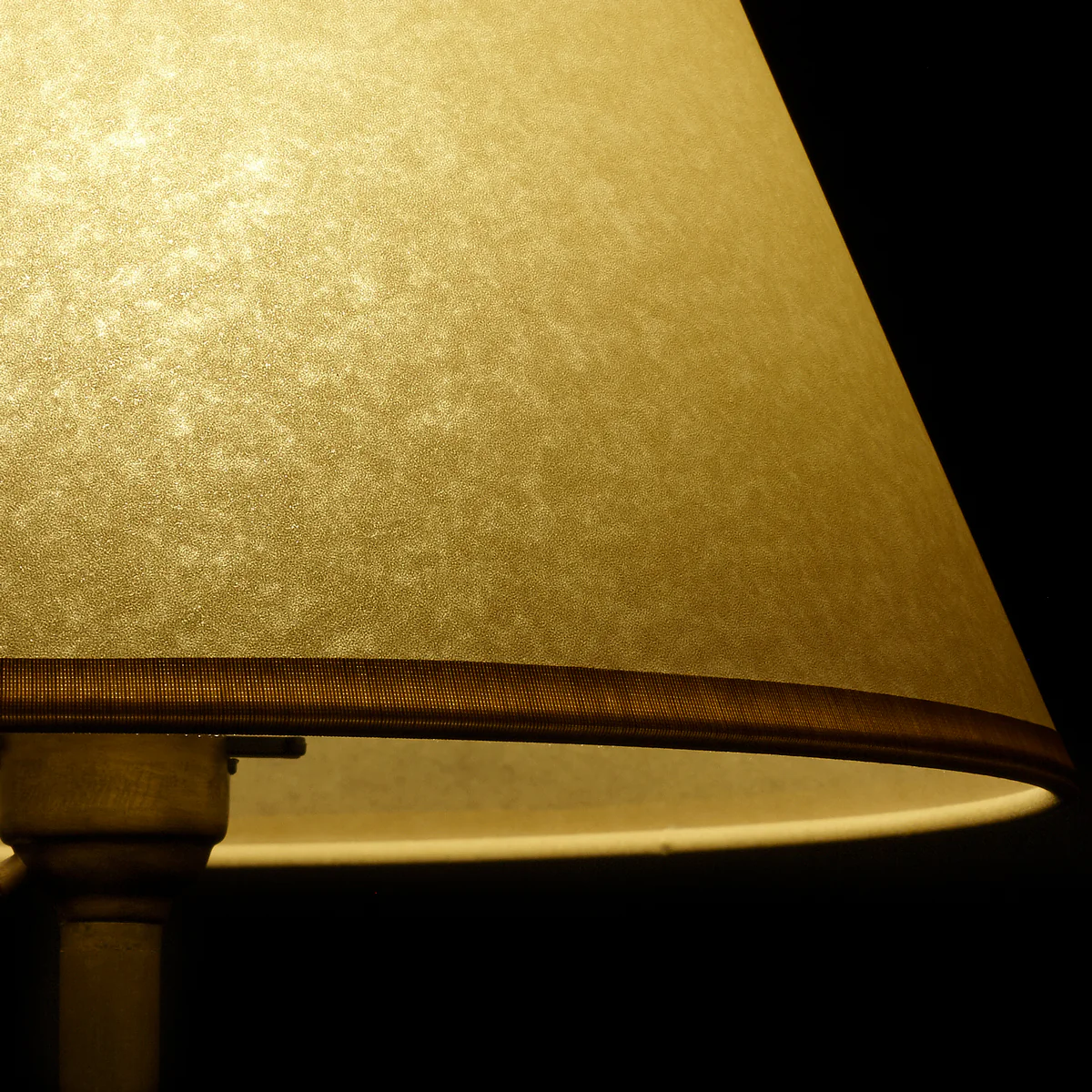 10 inch Empire shade for cordless lamps in natural vellum - Image 2