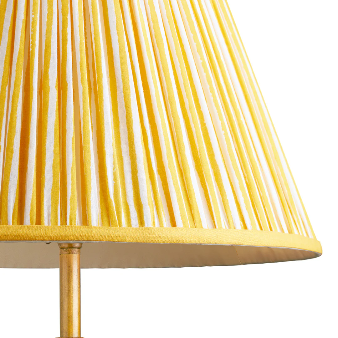 10 inch empire shade in calendula chalk stripes - Image 2