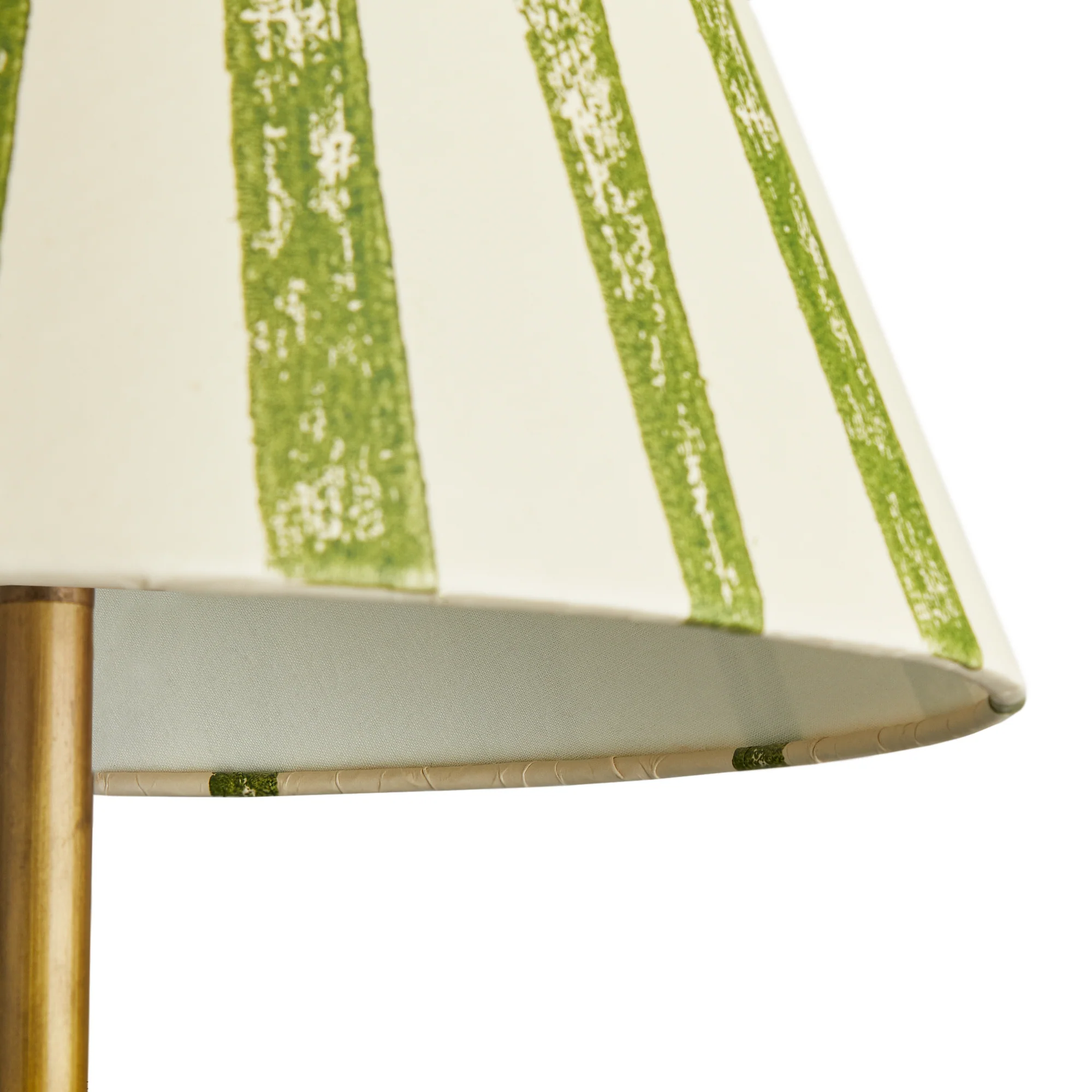 10 inch empire shade in verdant tapers hand painted card - Image 2