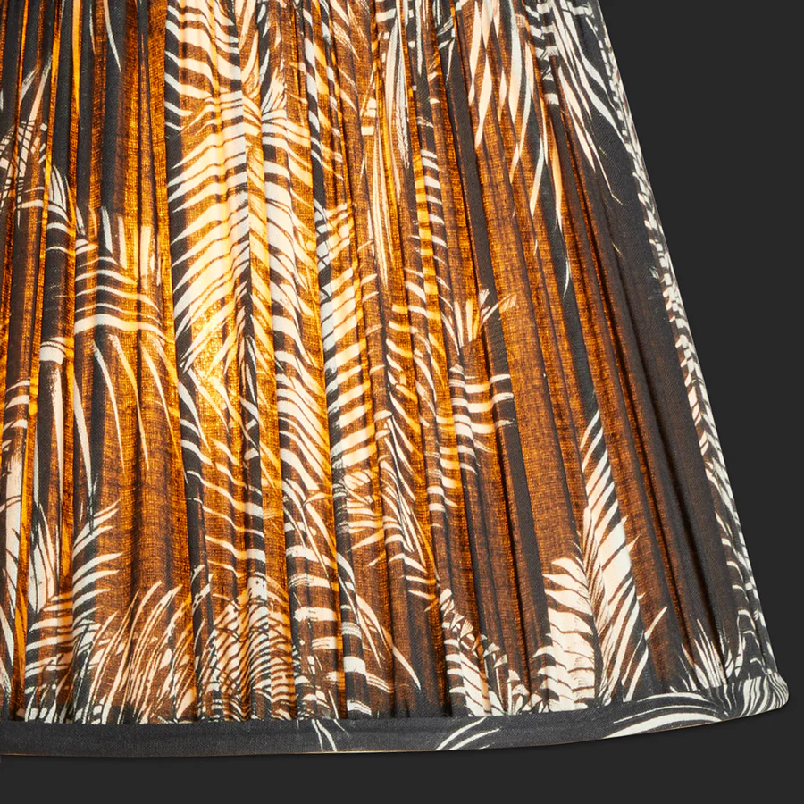 12 inch straight empire shade in black and white palm by matthew williamson - Image 2