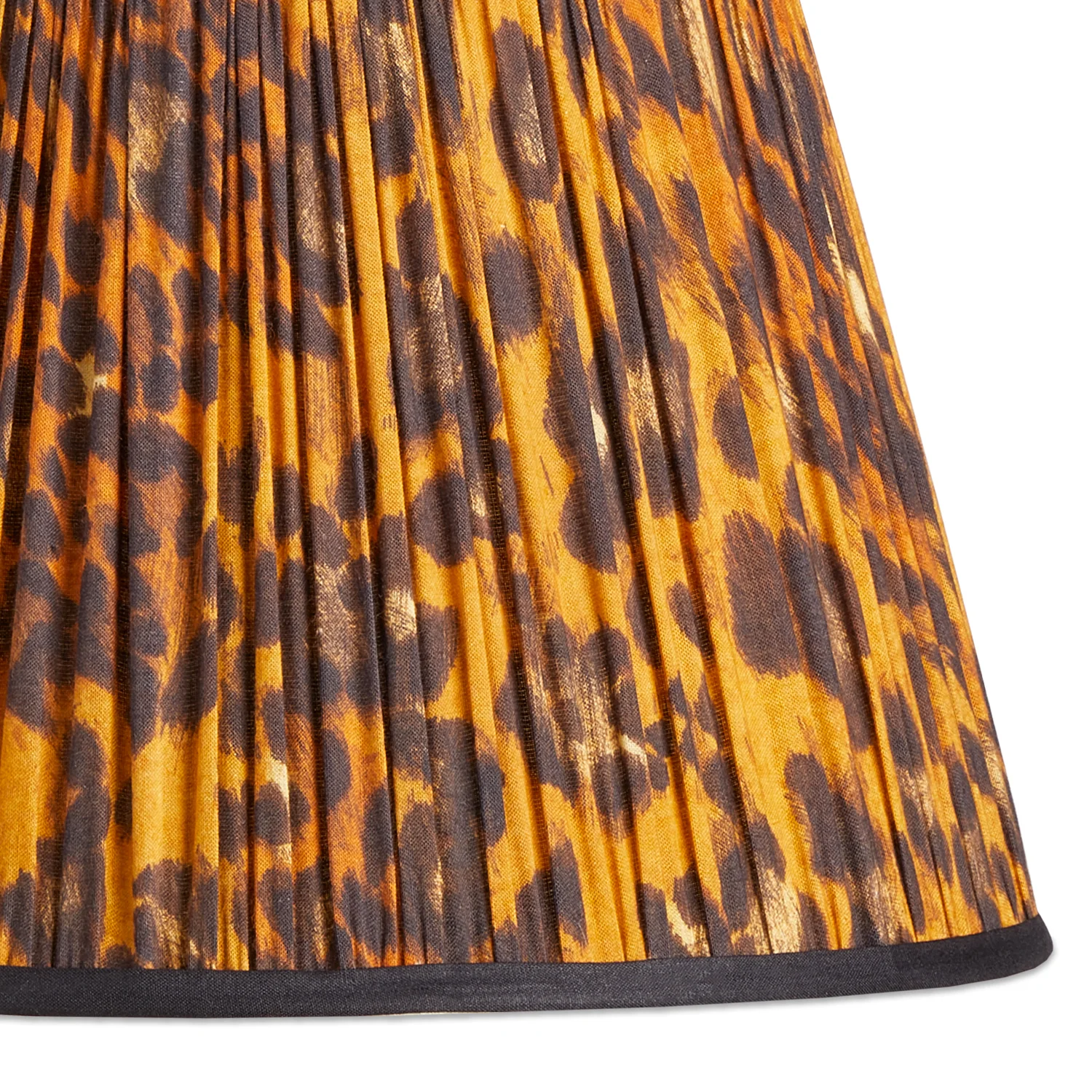 12 inch straight empire shade in classic leopard love by matthew williamson