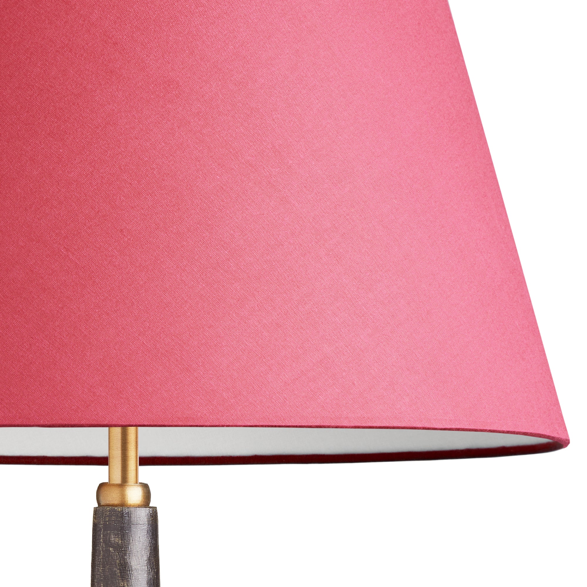 12 inch straight empire shade in raspberry taj silk - Image 2