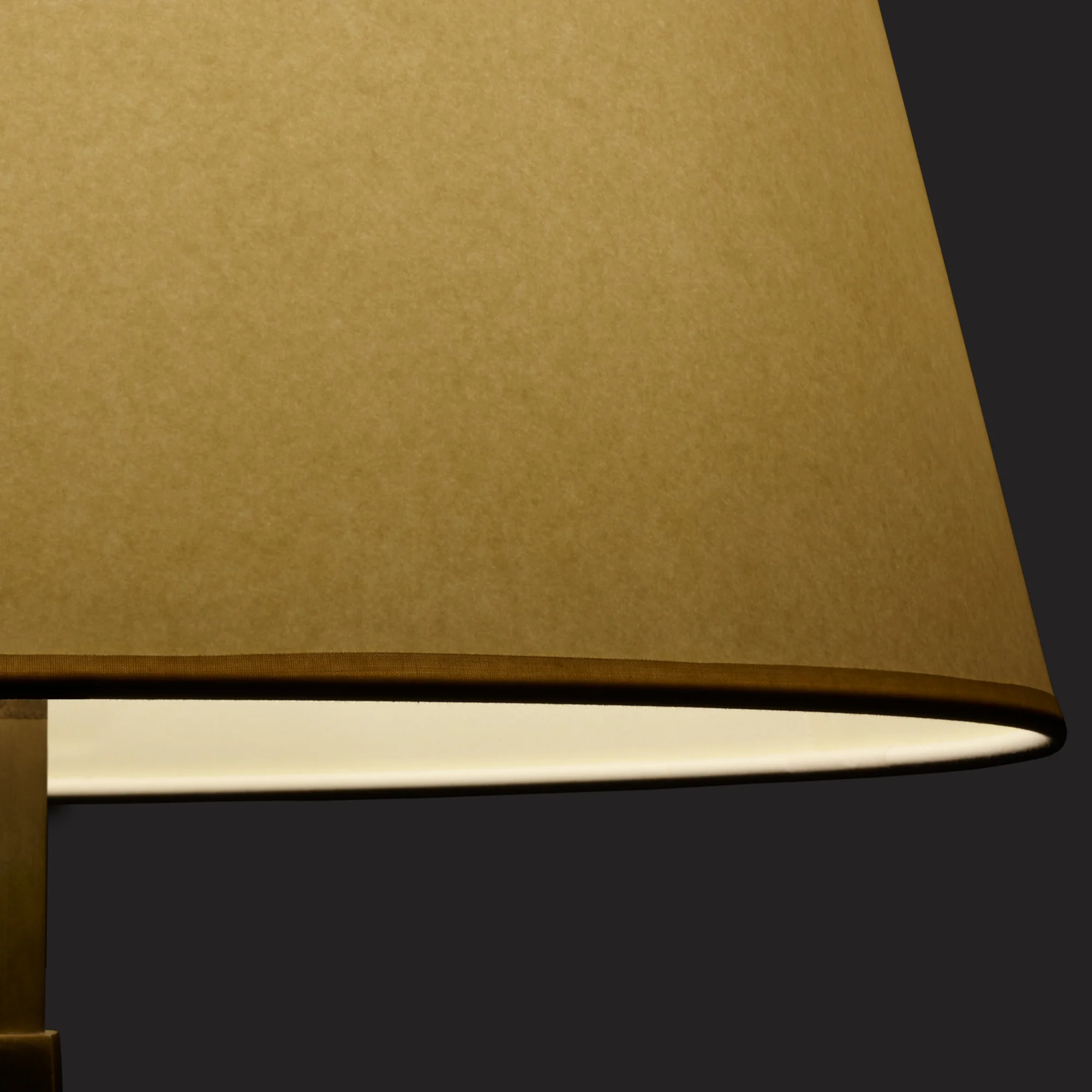 14 inch straight empire shade in cream card - Image 2