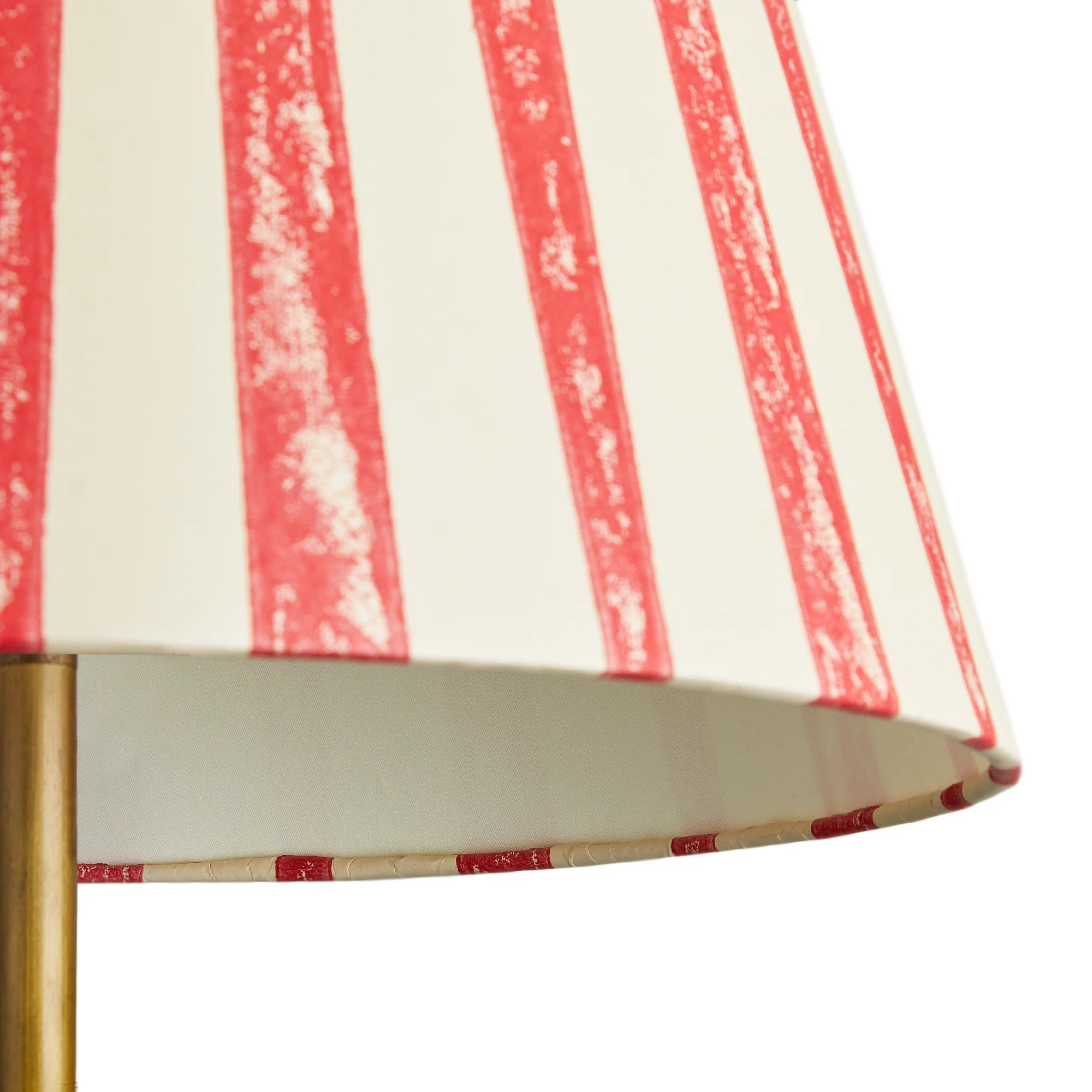 14 inch straight empire shade in scarlet tapers hand painted card - Image 2
