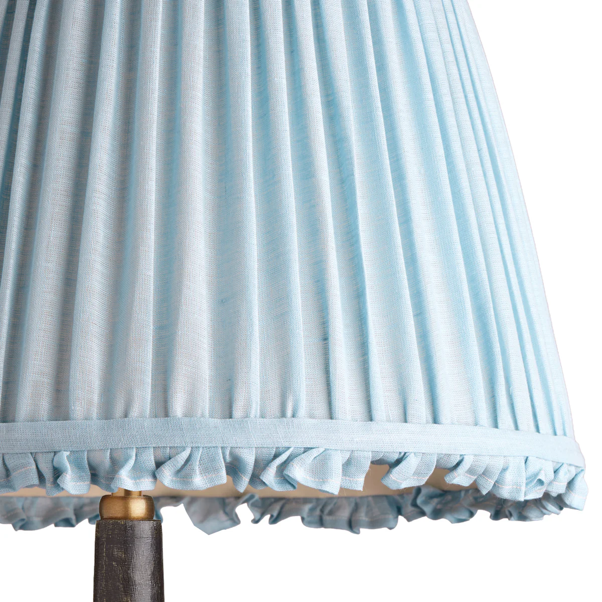 16 inch straight empire reversible gimbal bloomer shade in blue sky linen - Image 2