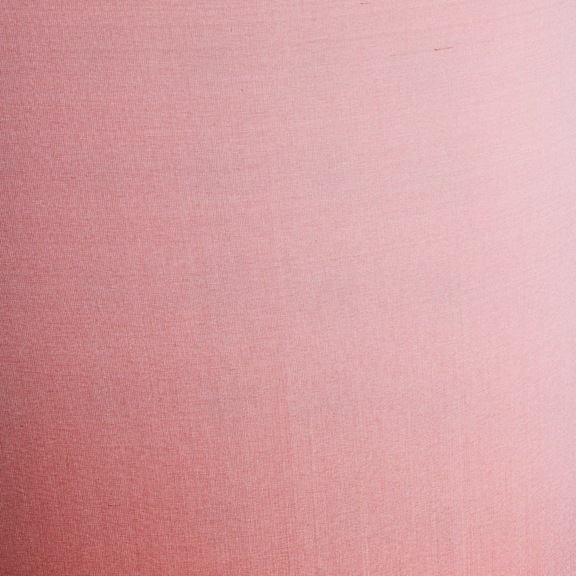 16 inch straight empire shade in antique rose dupion silk - Image 2