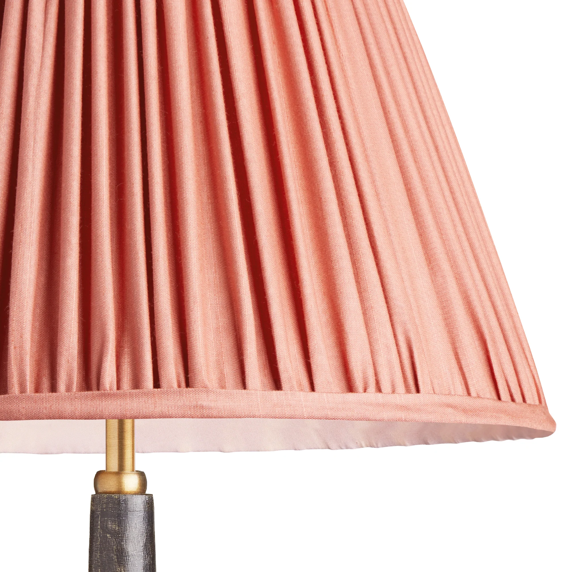 16 inch straight empire shade in coral silk - Image 2