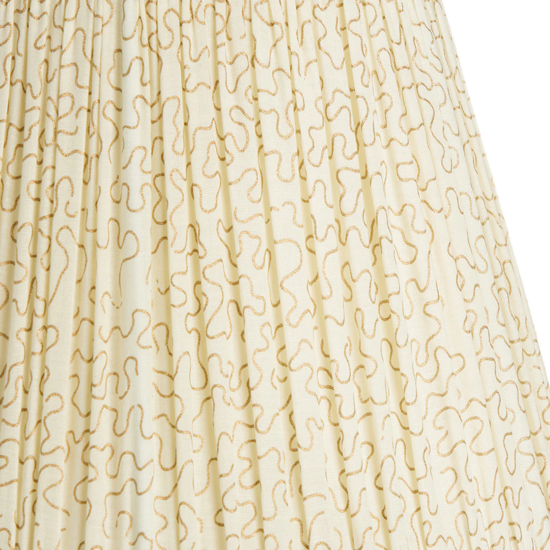 16 inch straight empire shade in Flashman Squiggles