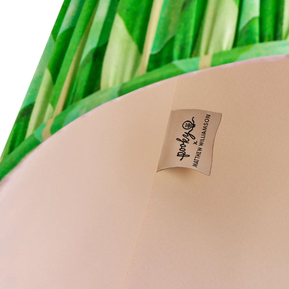 18 inch straight empire shade in green harlequin by Matthew Williamson - Image 4