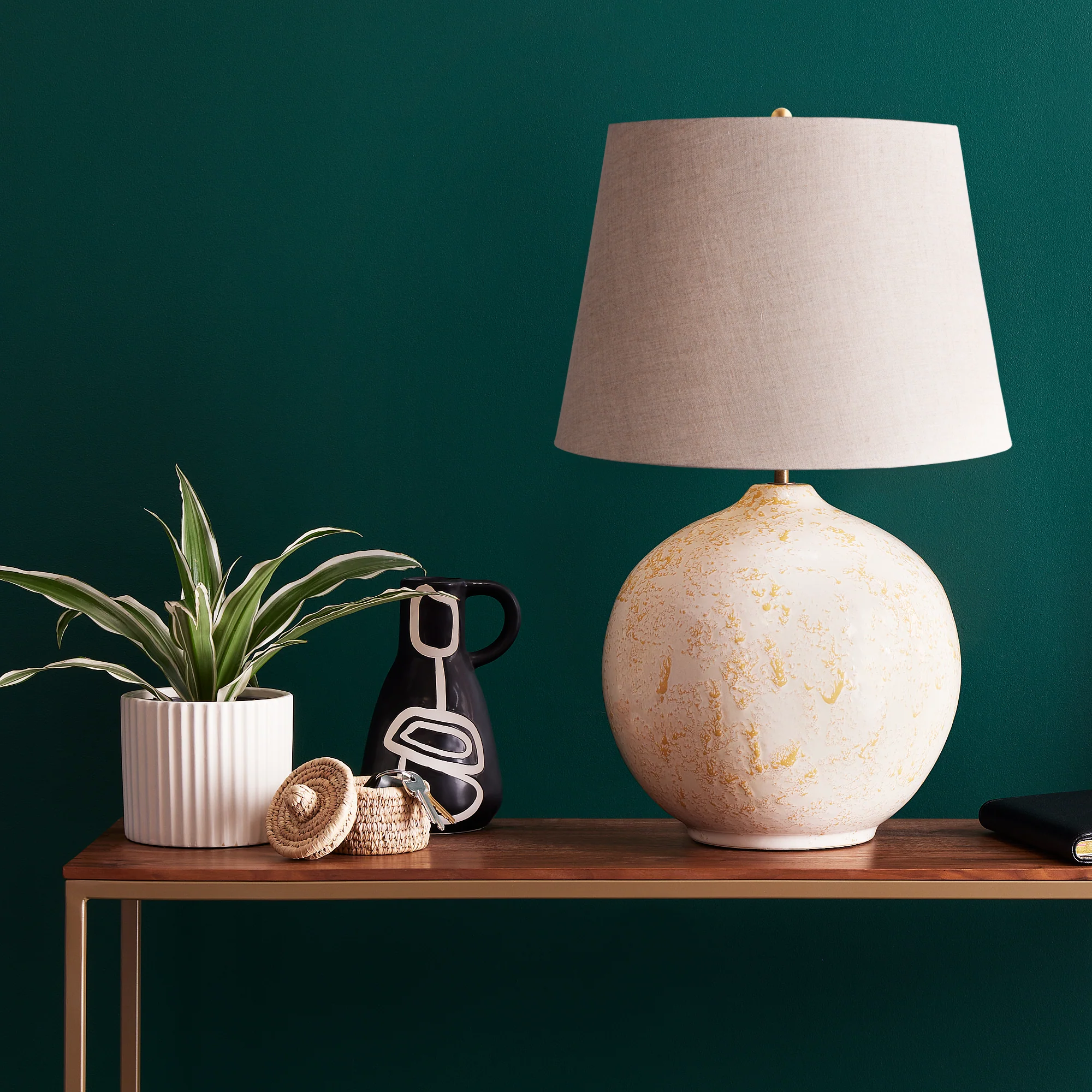 18 inch straight empire shade in natural linen - Image 4