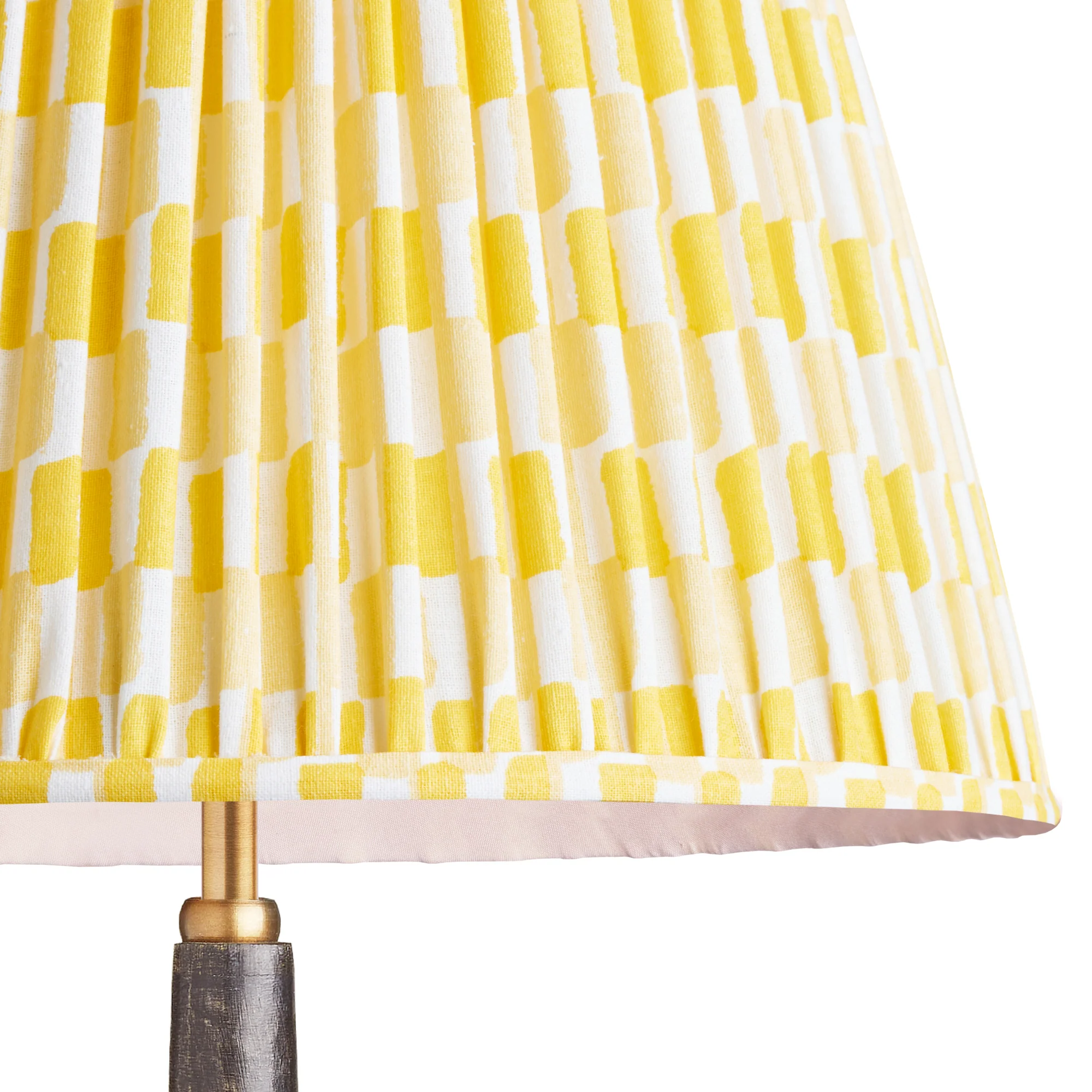 5.5 inch tall tapered shade for cordless lamps in Sunshine Antonine by Novogratz - Image 4