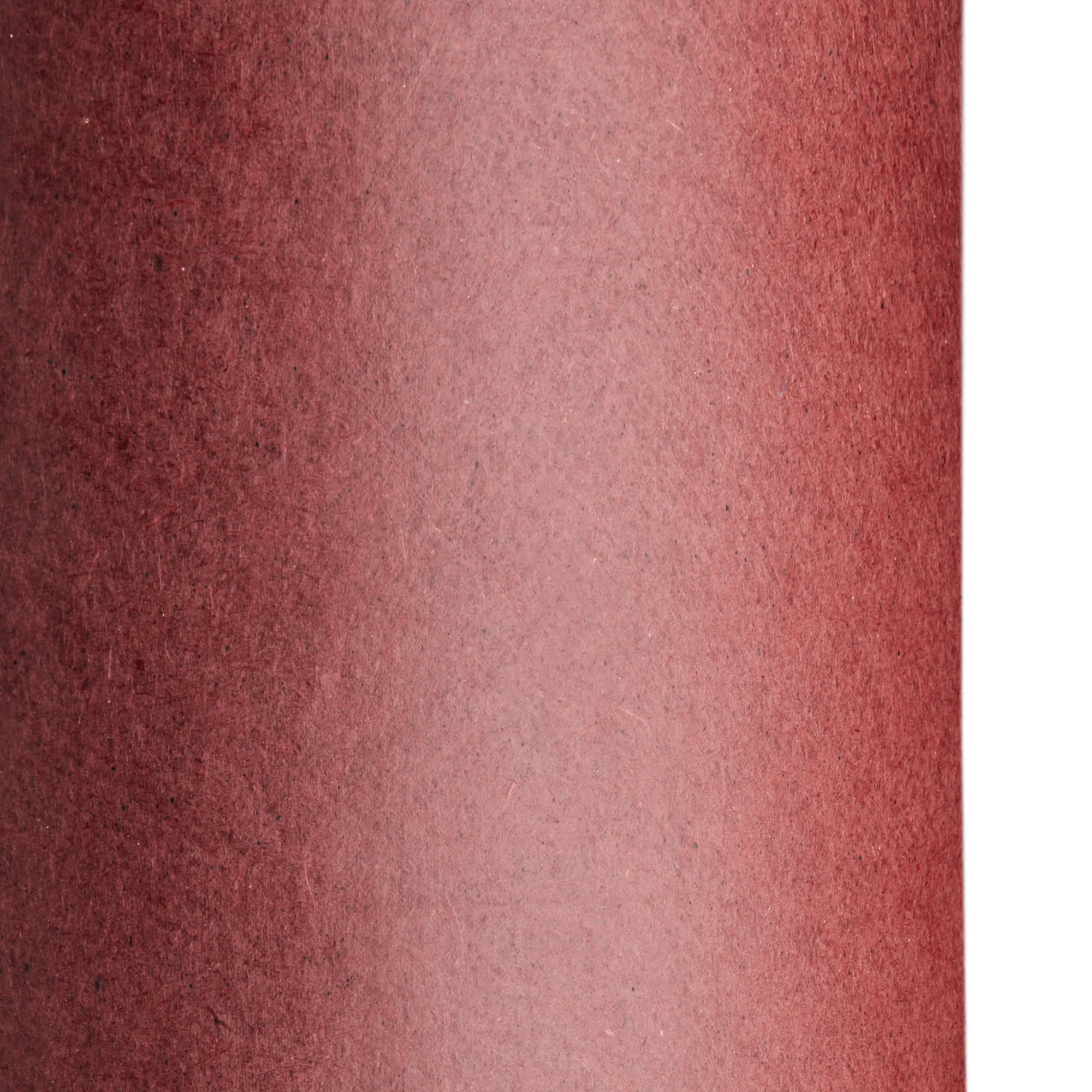 5 inch tall drum pendant shade in Beetroot hand made parchment - Image 2