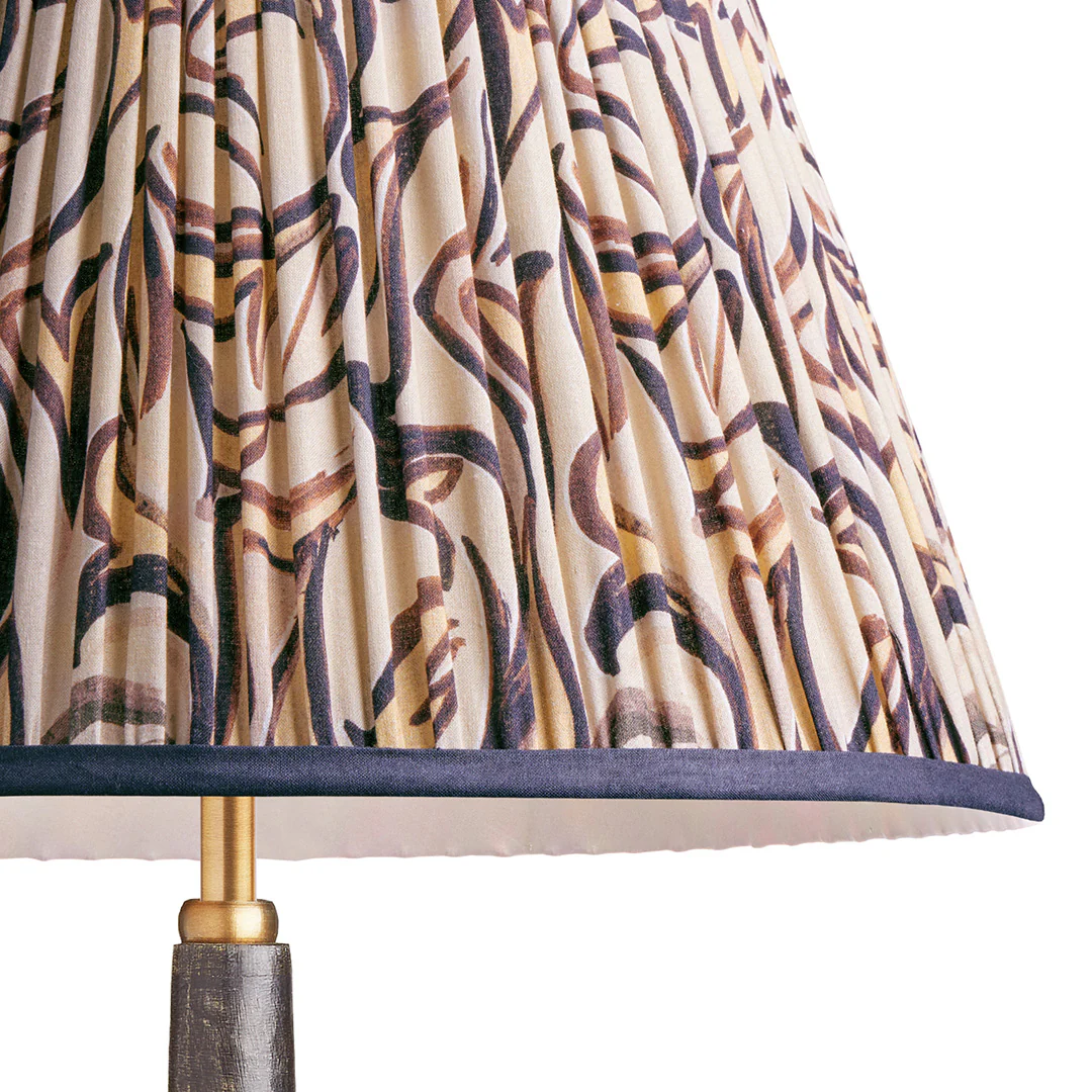 6 inch empire shade for cordless lamps in natural Disco Zebra by Matthew Williamson - Image 2