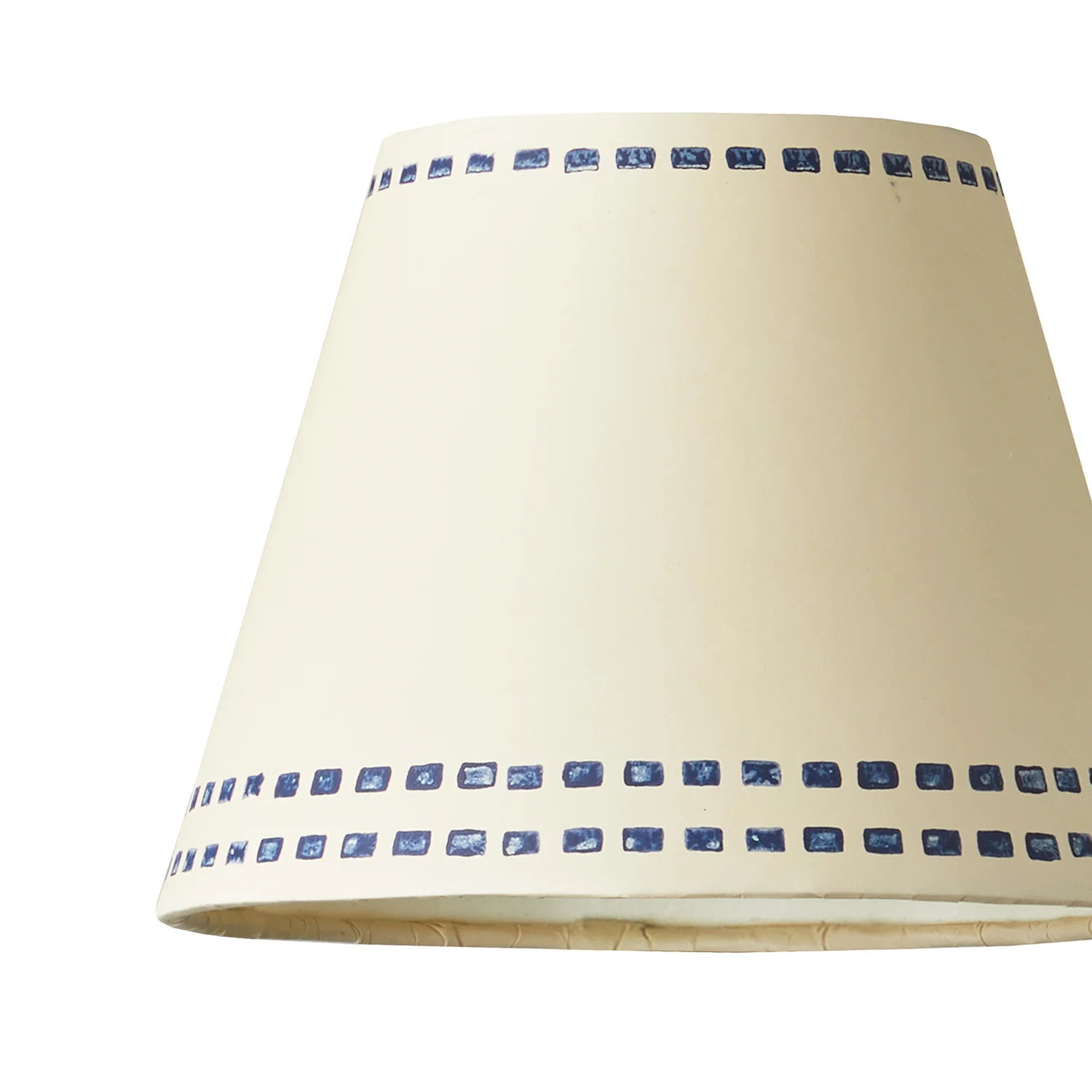 7 inch pendant lamp shade in ocean tracks hand painted card - Image 2