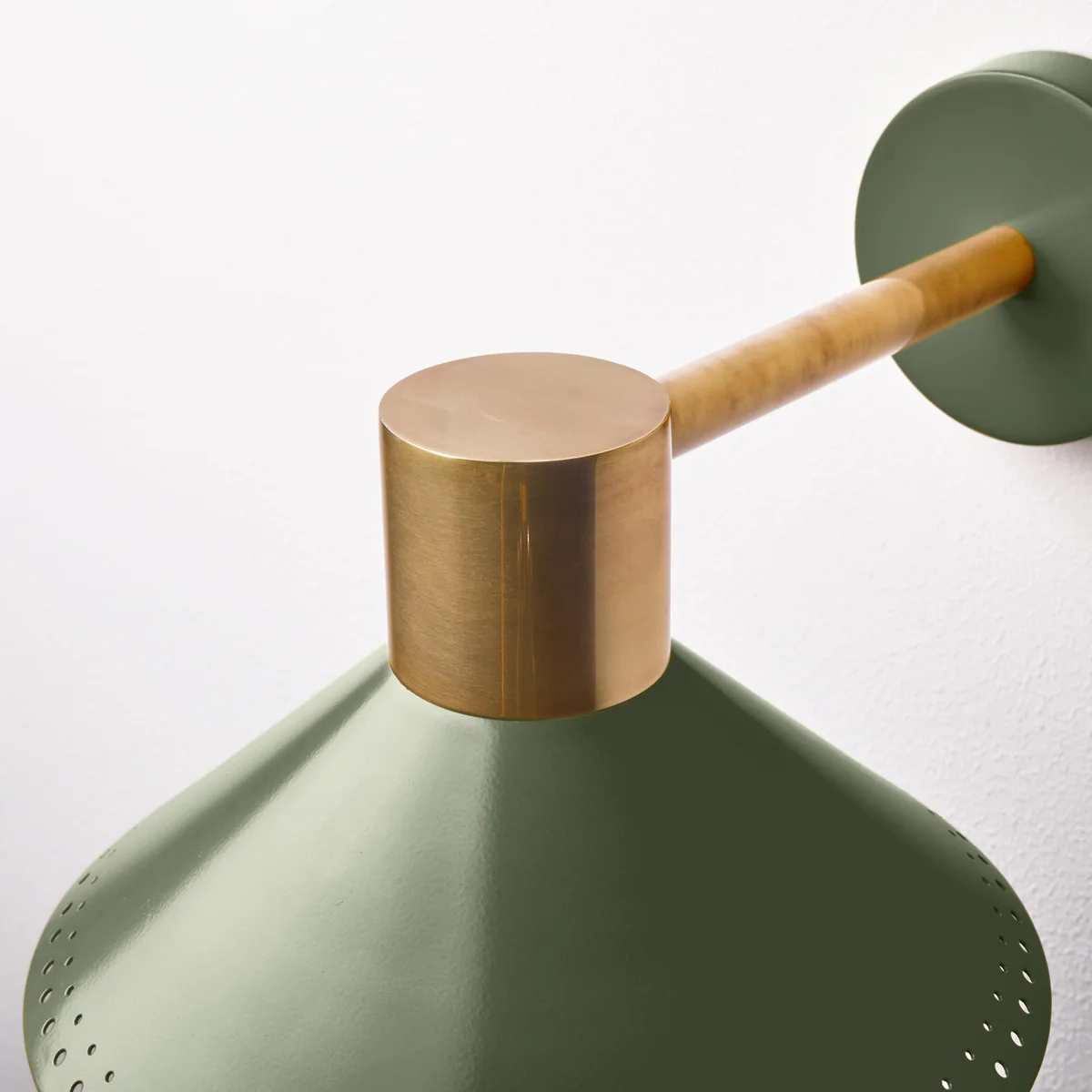 Agnes exterior wall sconce in Moss by the Novogratz - Image 3