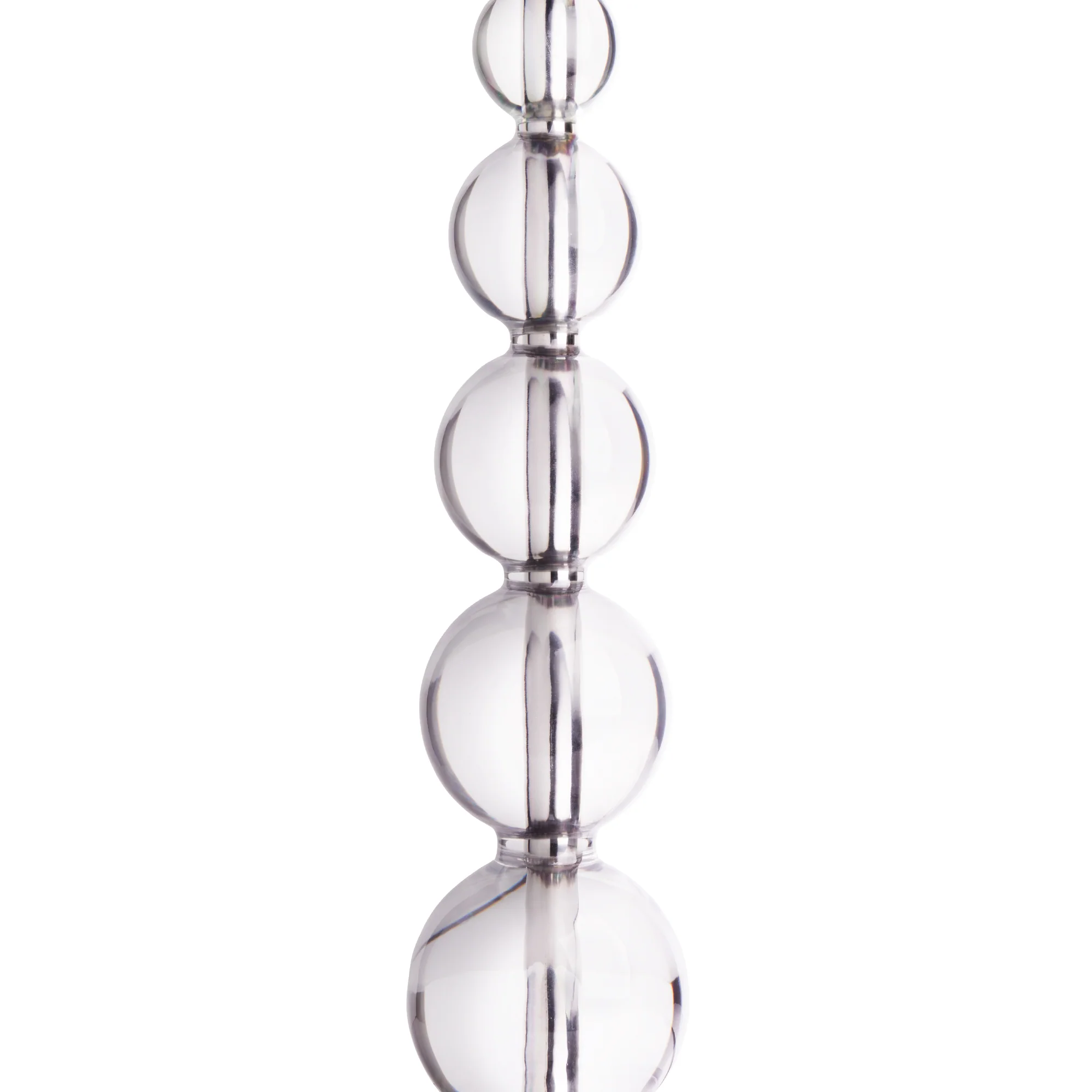 Aurora table lamp in clear resin - Image 5