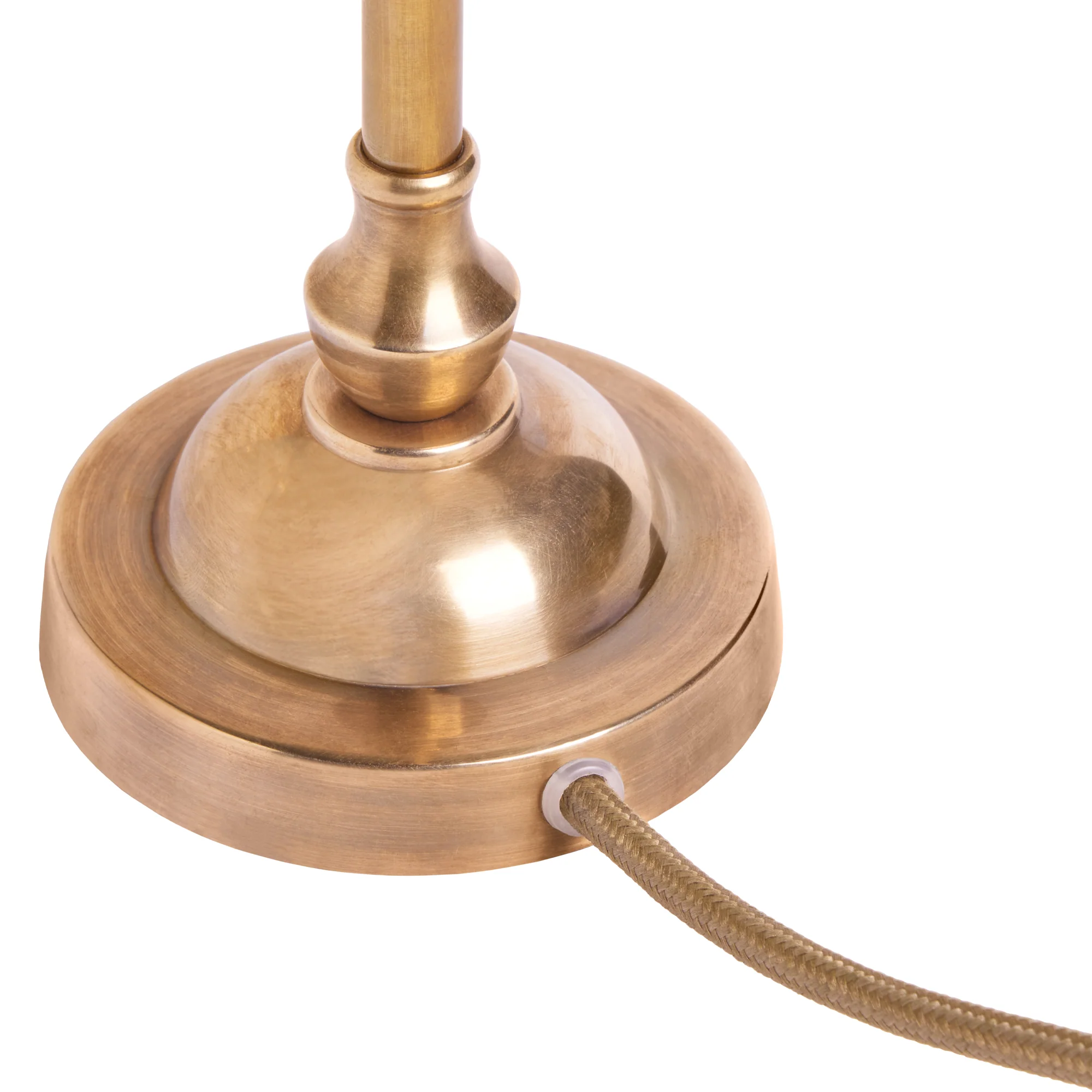 Bartlett table lamp in antiqued brass - Image 6