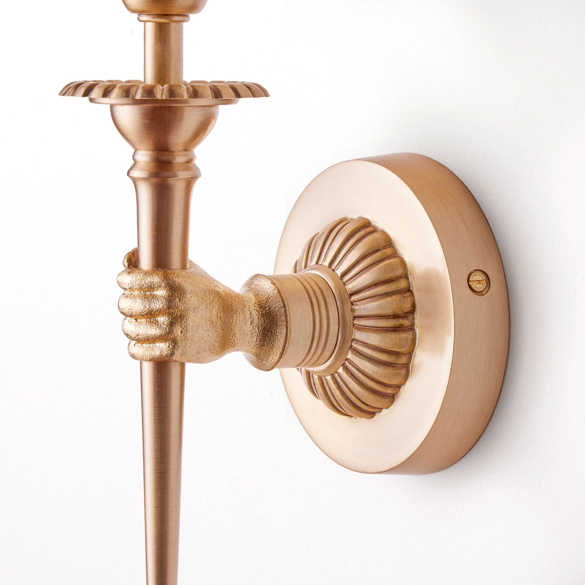 Brighton wall fixture in antiqued brass - Image 5