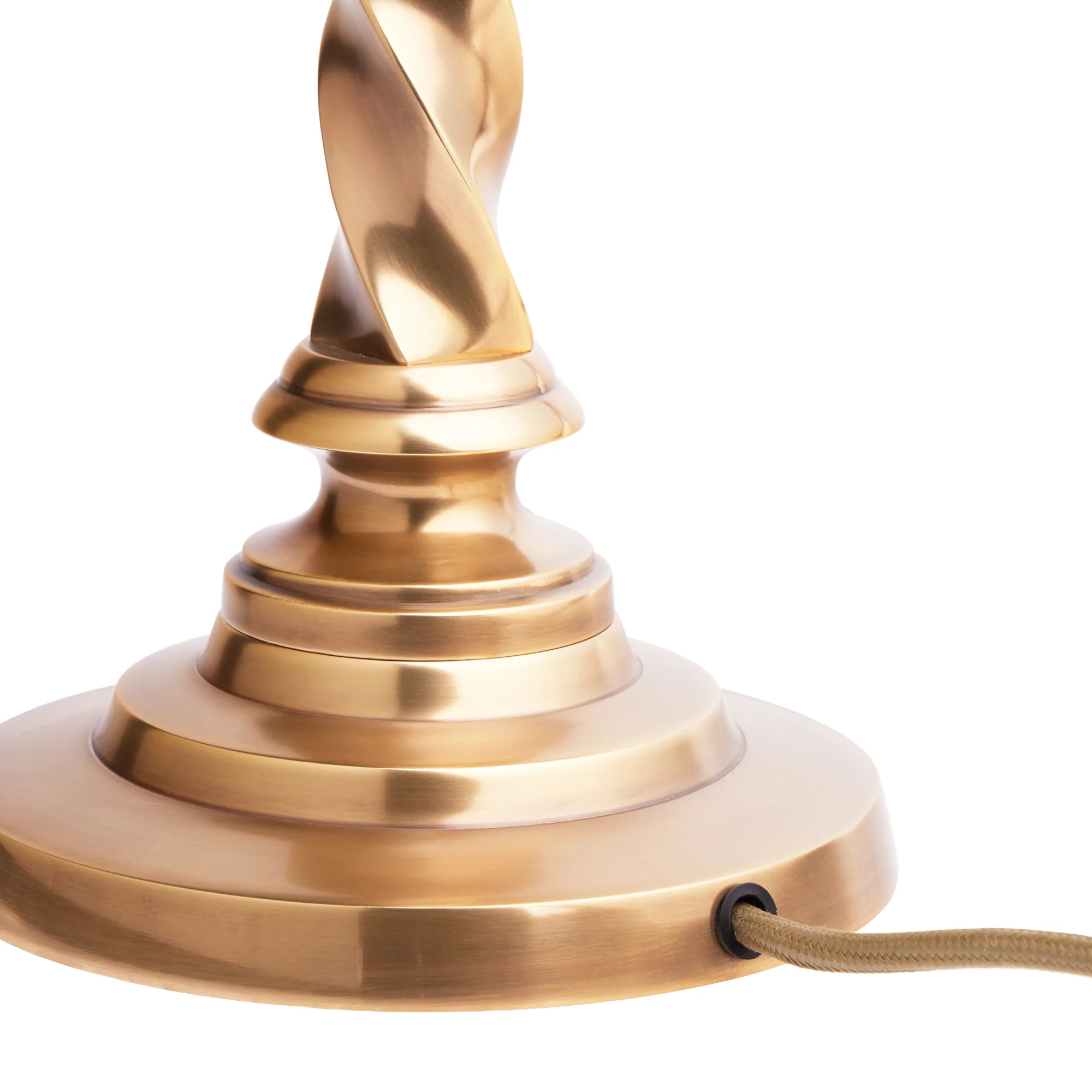 Cavendish table lamp in antiqued brass - Image 3