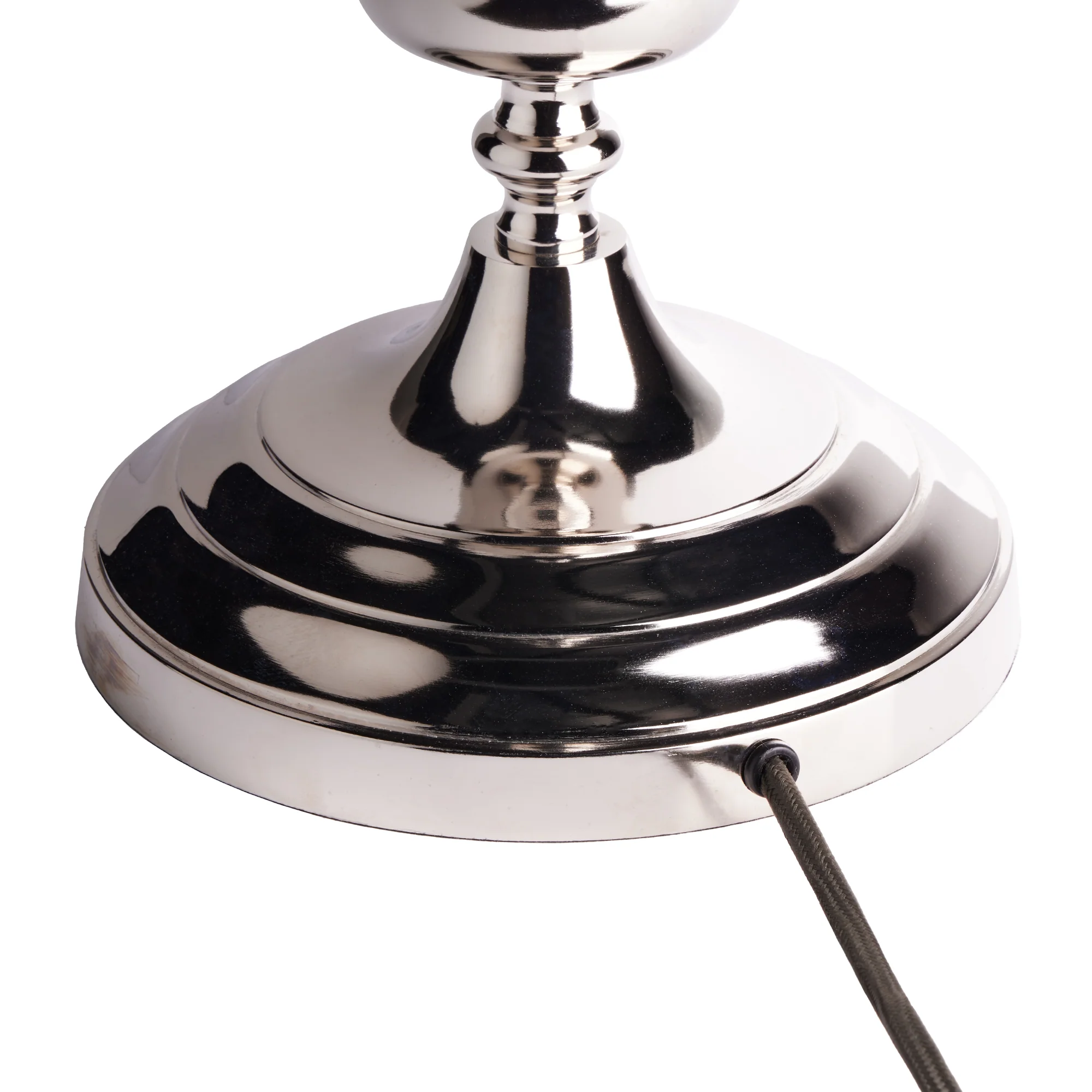 Cliff table lamp in nickel - Image 3