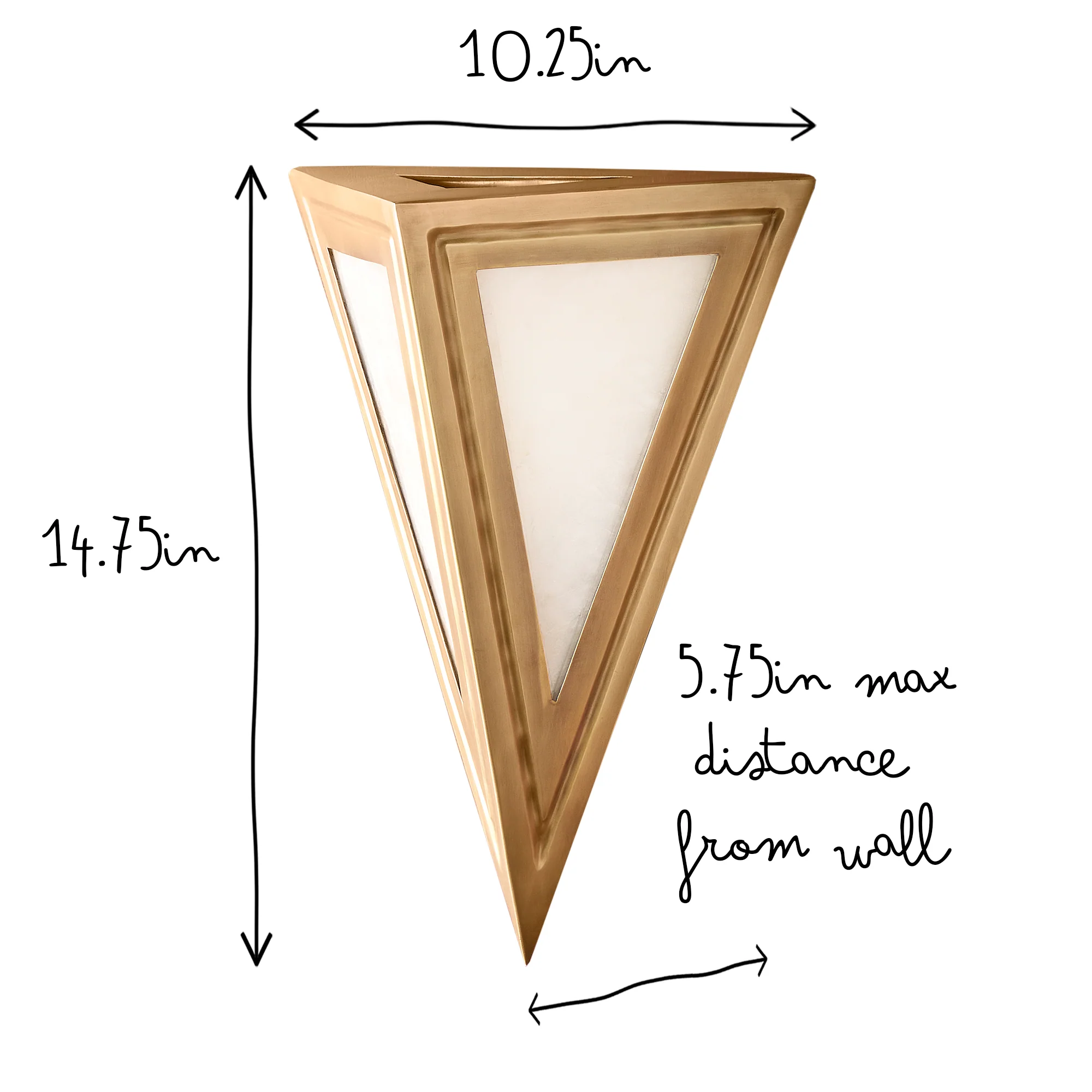 Cyrus wall sconce in antiqued brass - Image 12