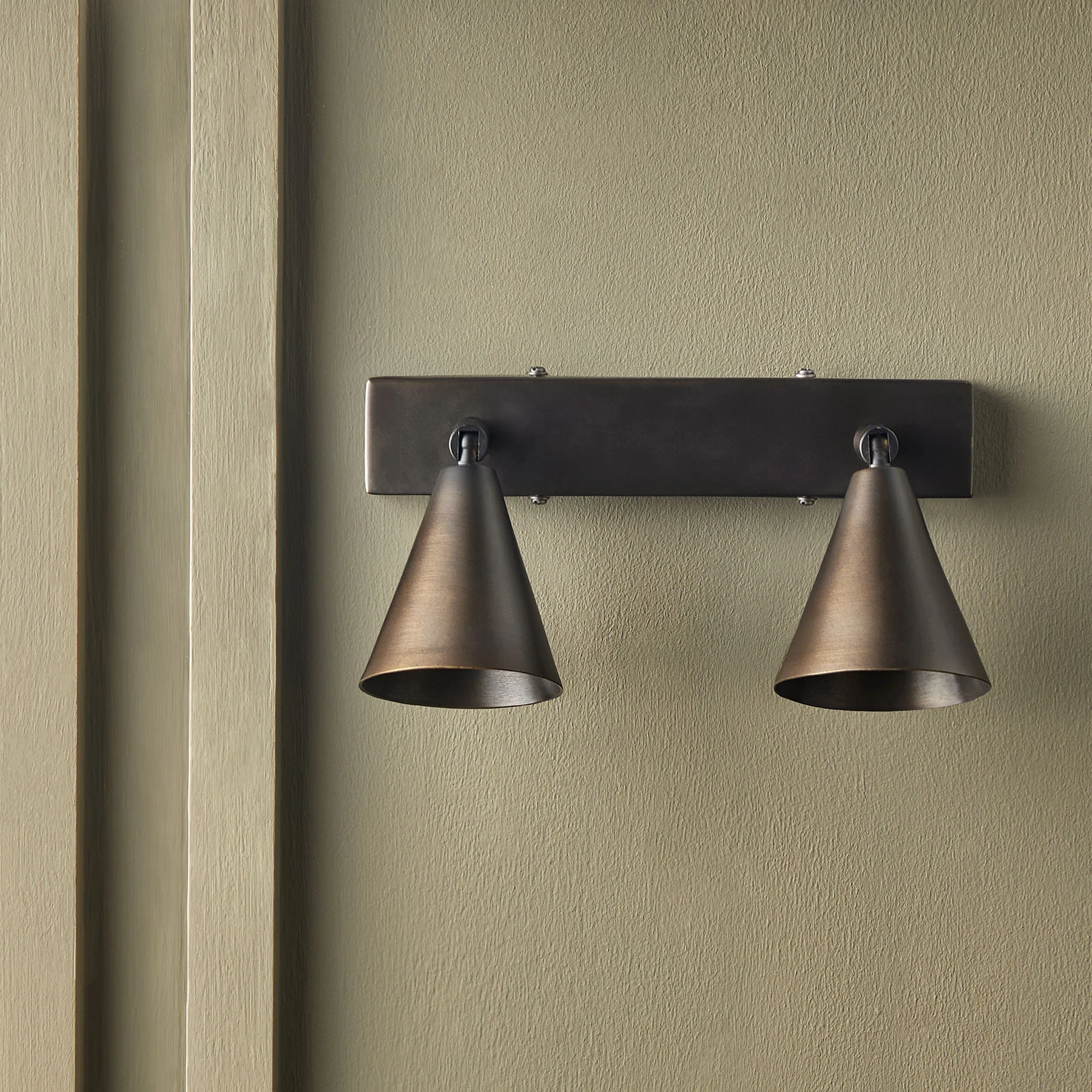 Double Crick spot light in bronze - Image 5