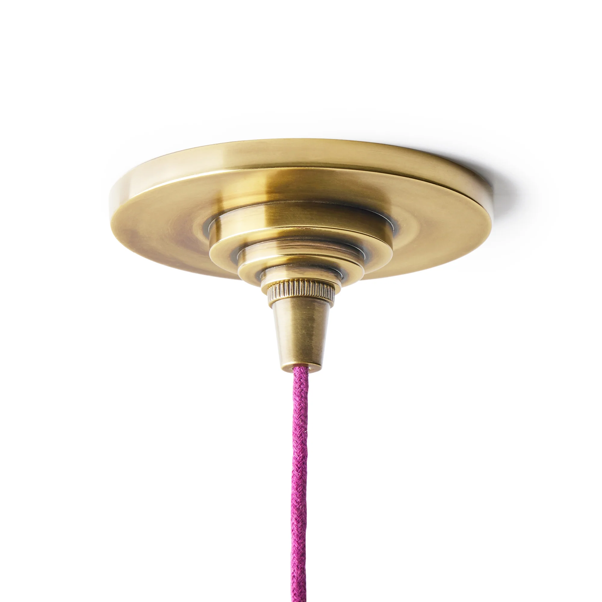 Elbow Rechargeable pendant kit in antique brass - Image 4