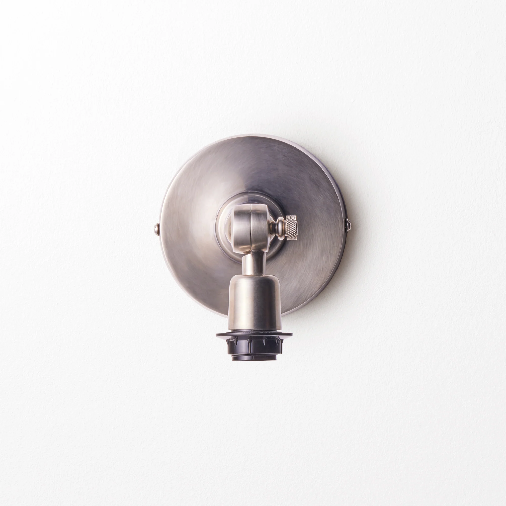 Elbow wall fixture in antiqued silver - Image 2