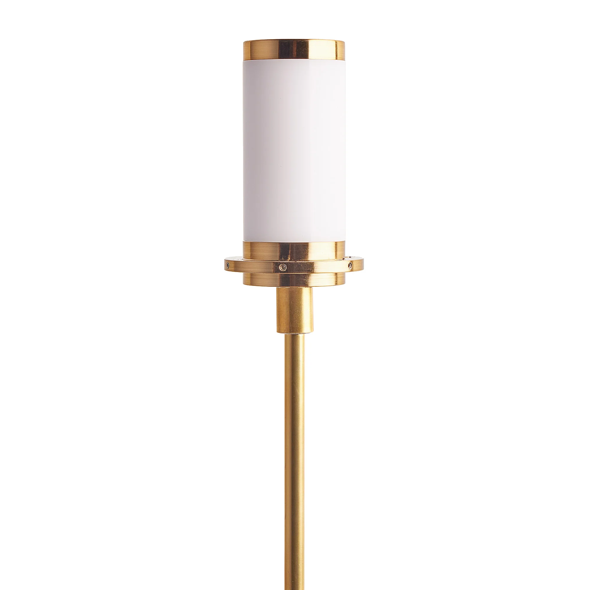 Fitzroy cordless table lamp in brass and bronze - Image 5