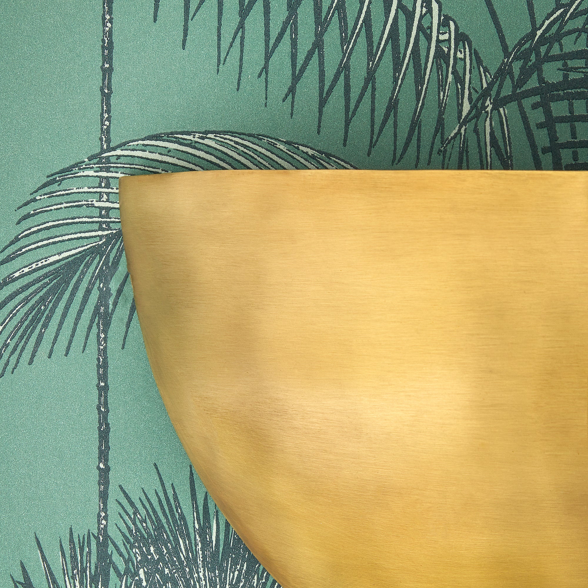 Half Moon wall sconce in antiqued brass - Image 8