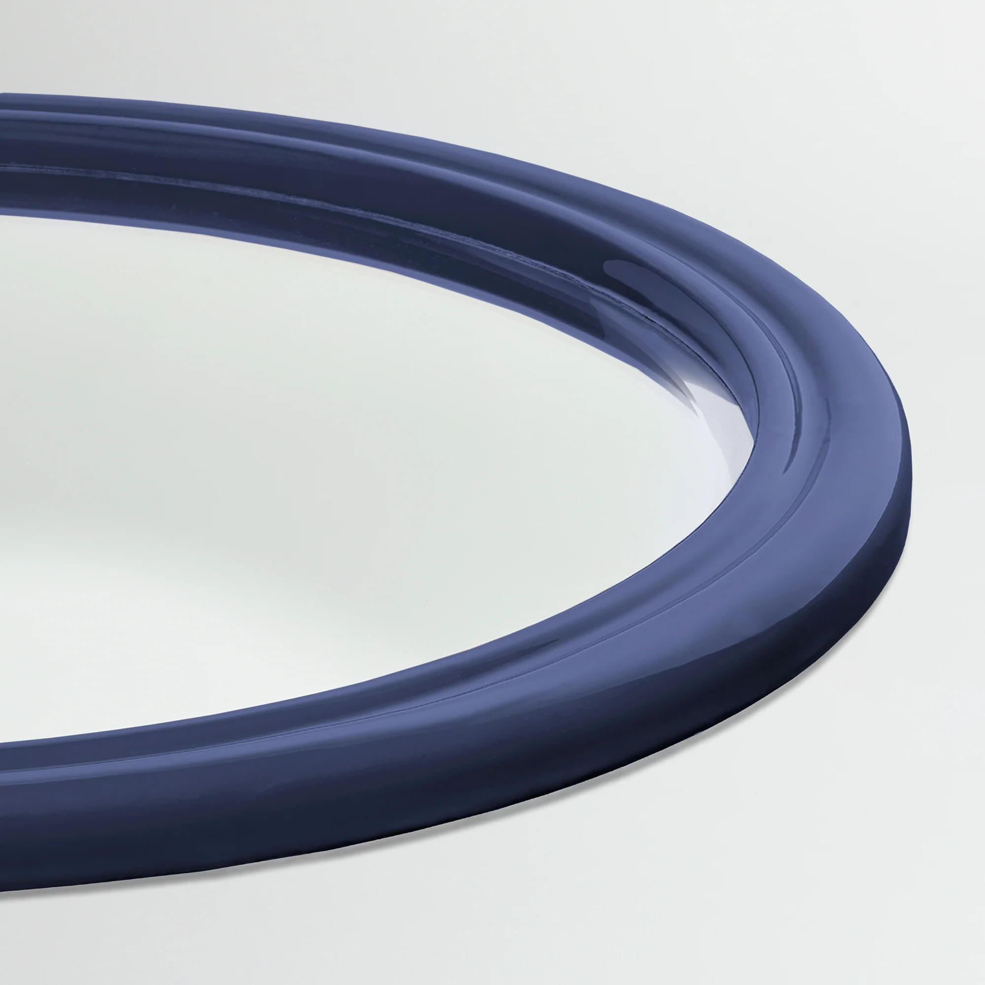 Larger Cinders Mirror in Blue - Image 5