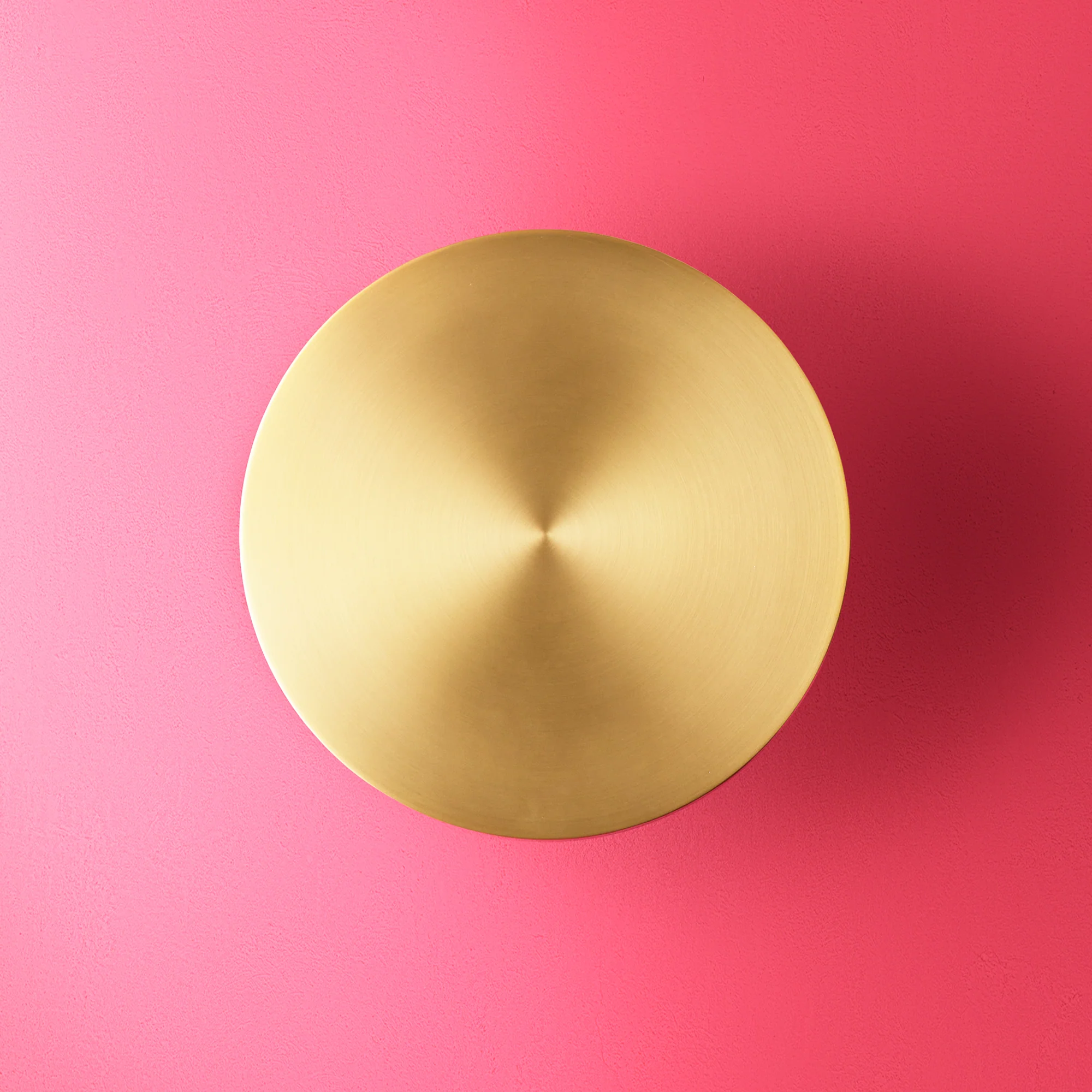 Larger Helios wall sconce in brushed gold - Image 5