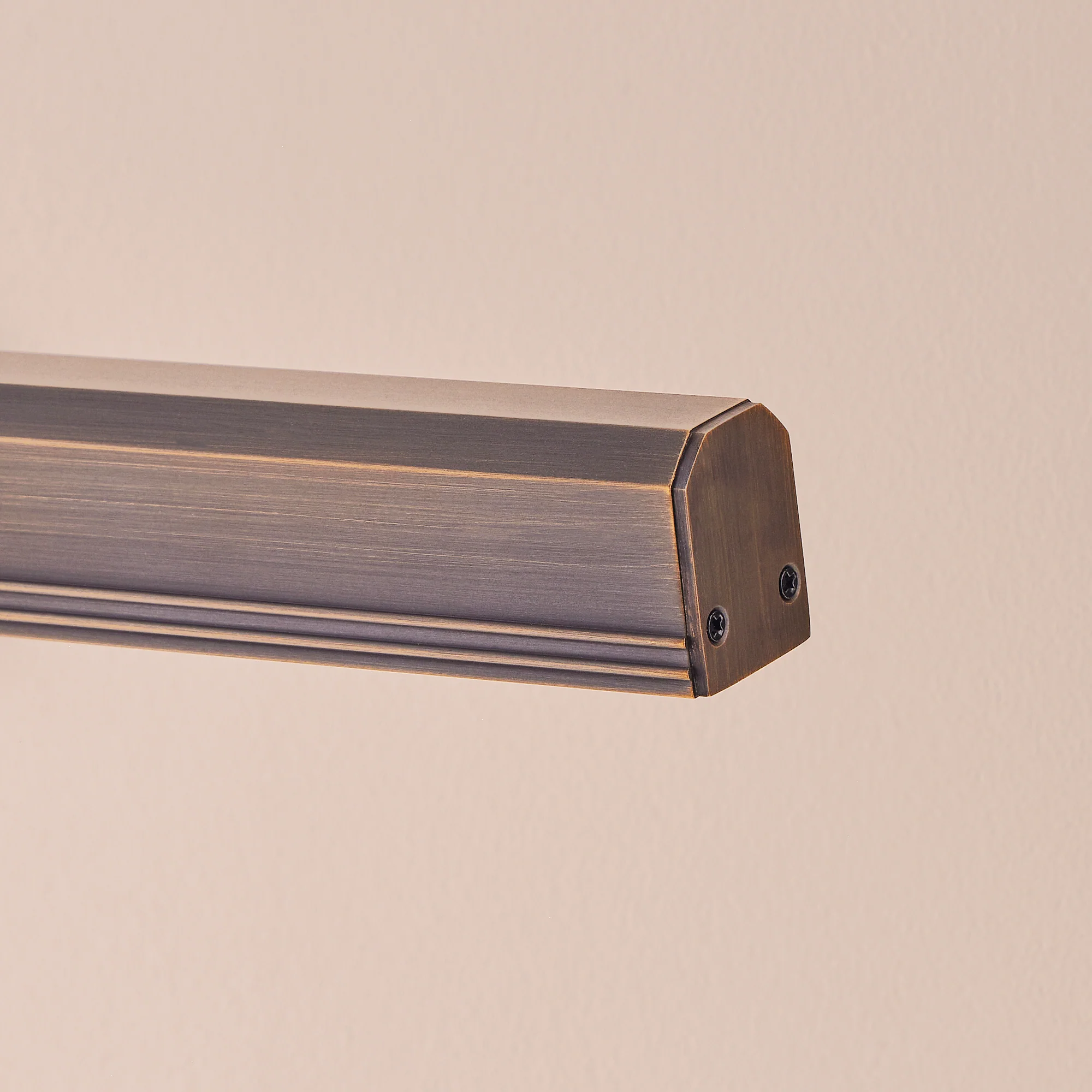 Larger Marcel cordless picture light in bronze finish - Image 5