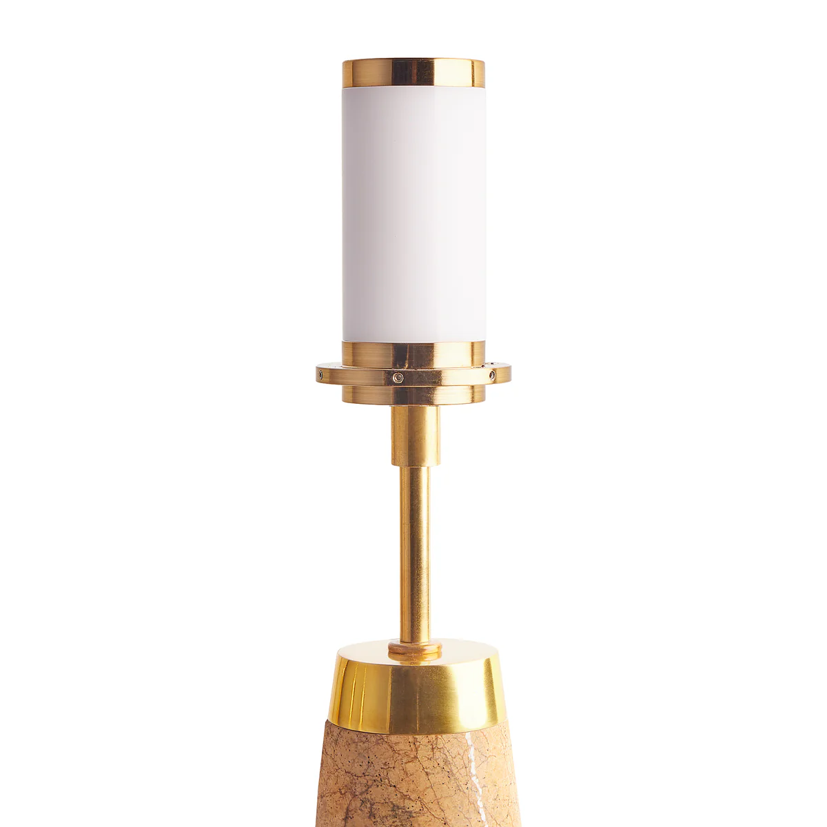 Larger Marmaron cordless table lamp in brown - Image 5