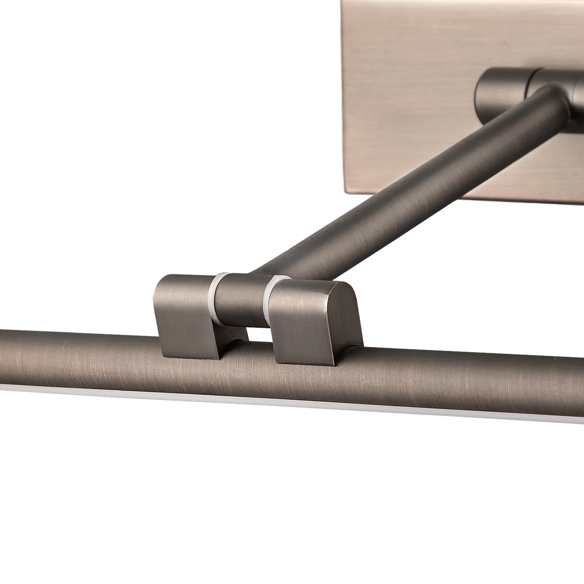 Larger Milton picture light in bronze - Image 5