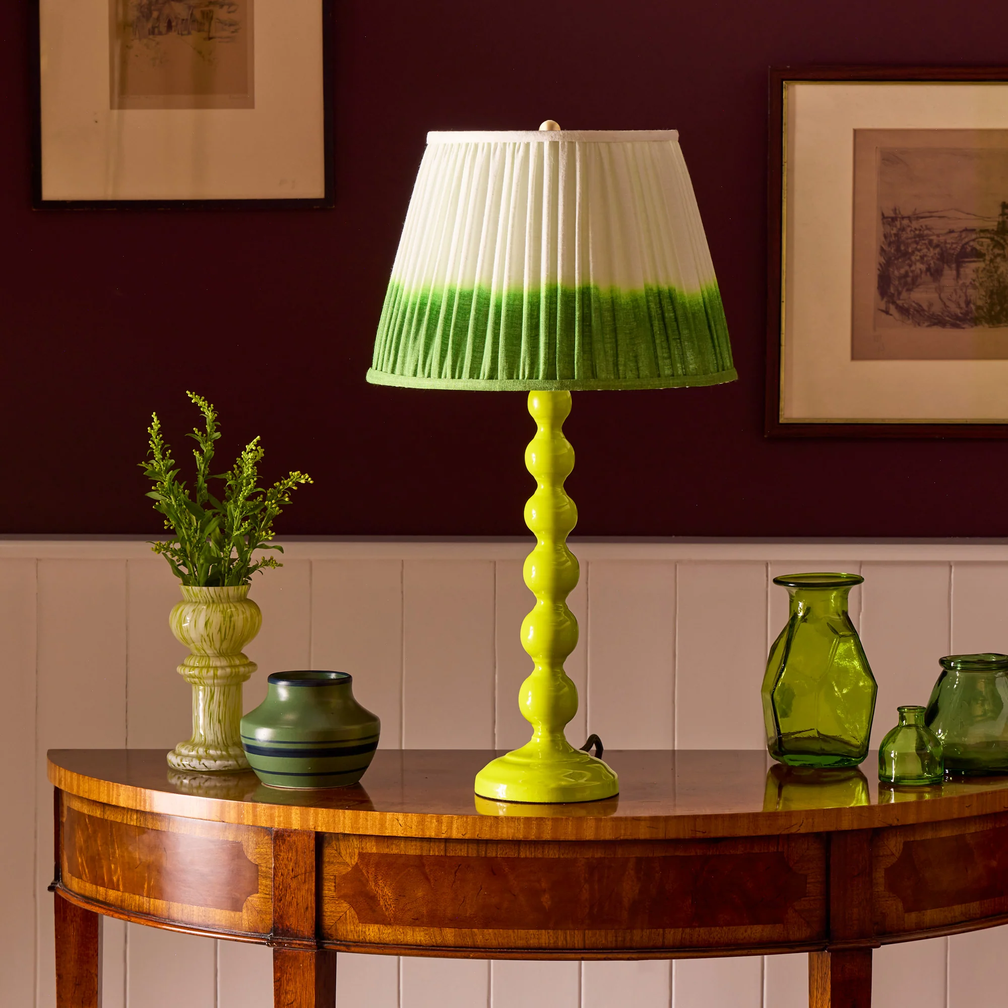 Lillee Table Lamp in Lime - Image 6