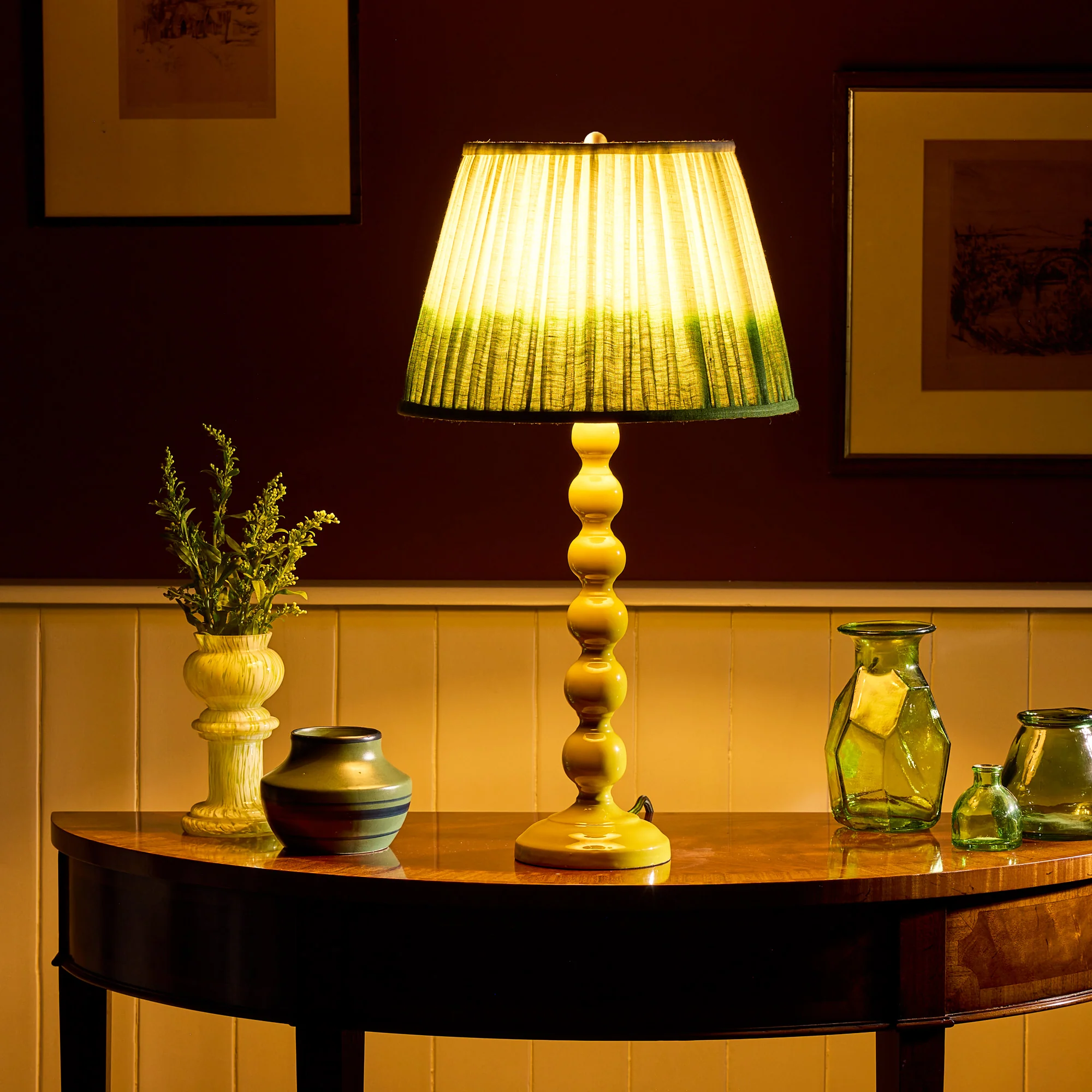 Lillee Table Lamp in Lime - Image 7