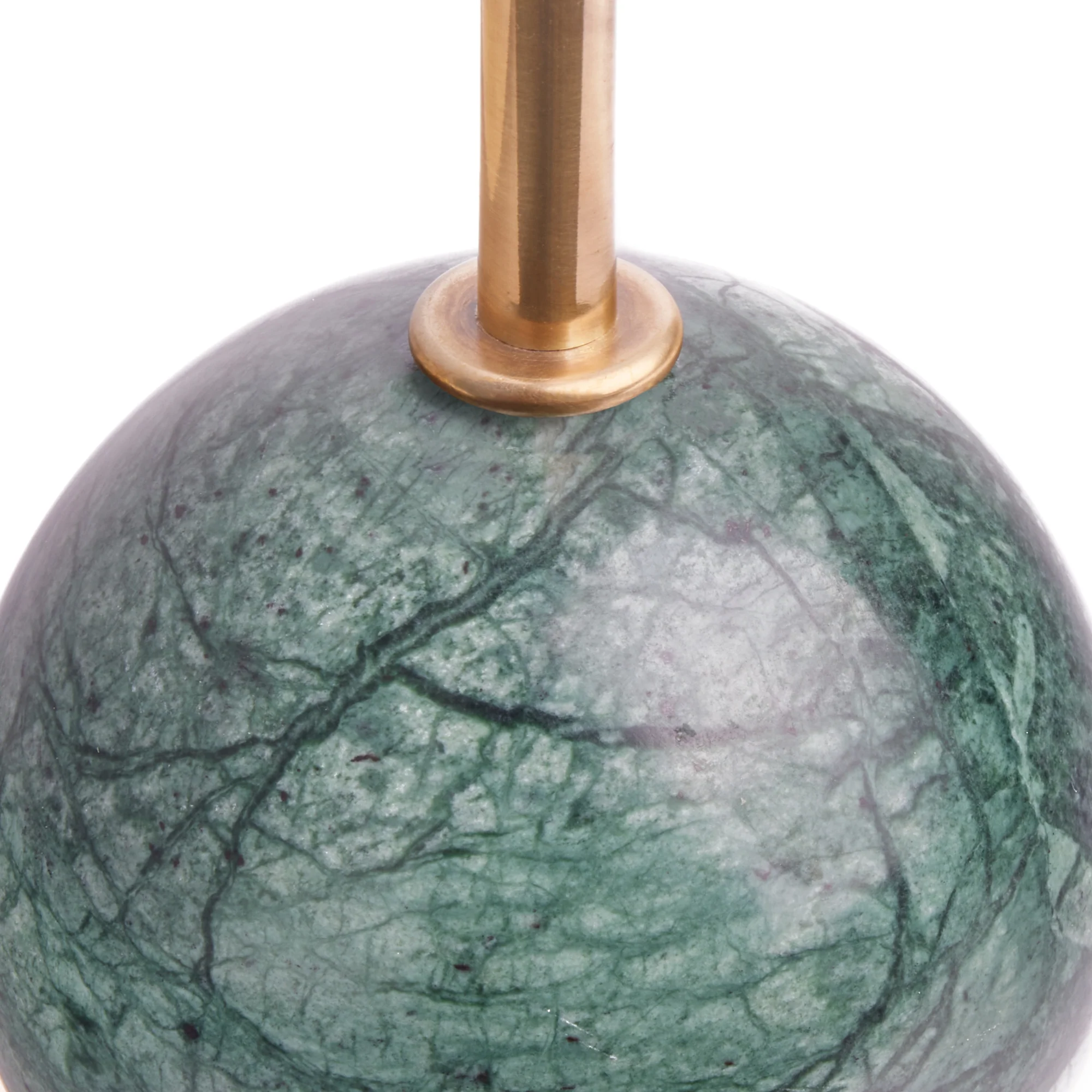 Lollie cordless table lamp in green marble - Image 5