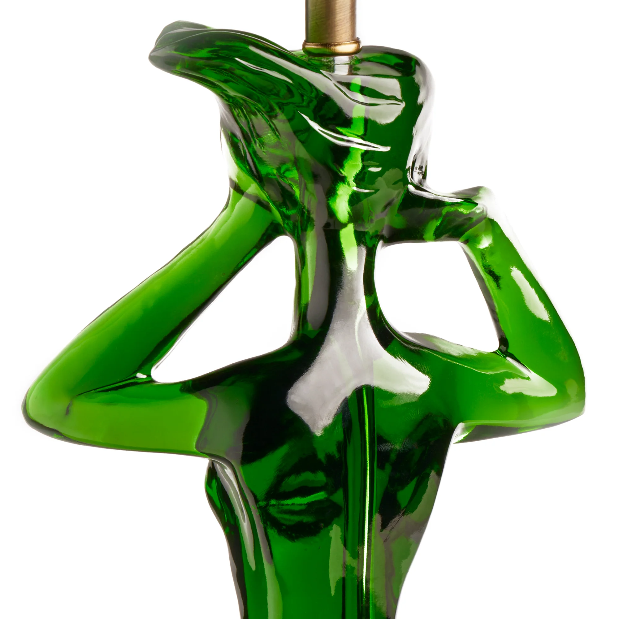 Louise table lamp in green - Image 6
