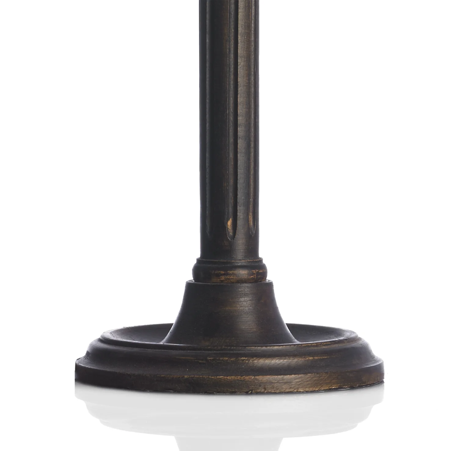 Luty table lamp in mahogany - Image 2
