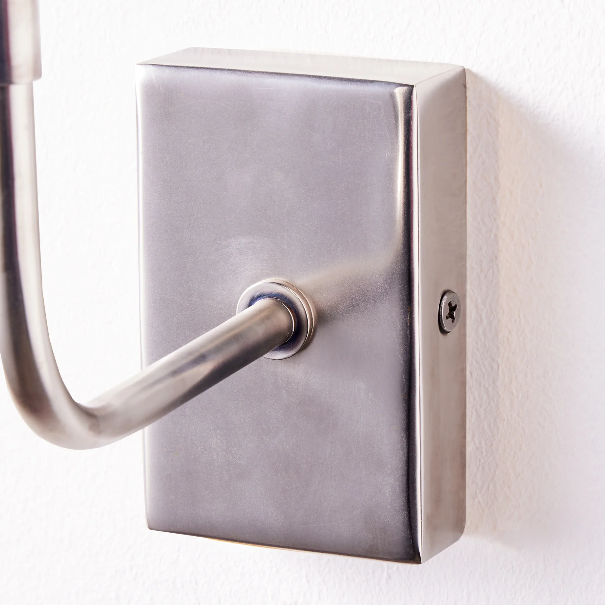 Matchbox cordless wall fitting in antique silver - Image 5