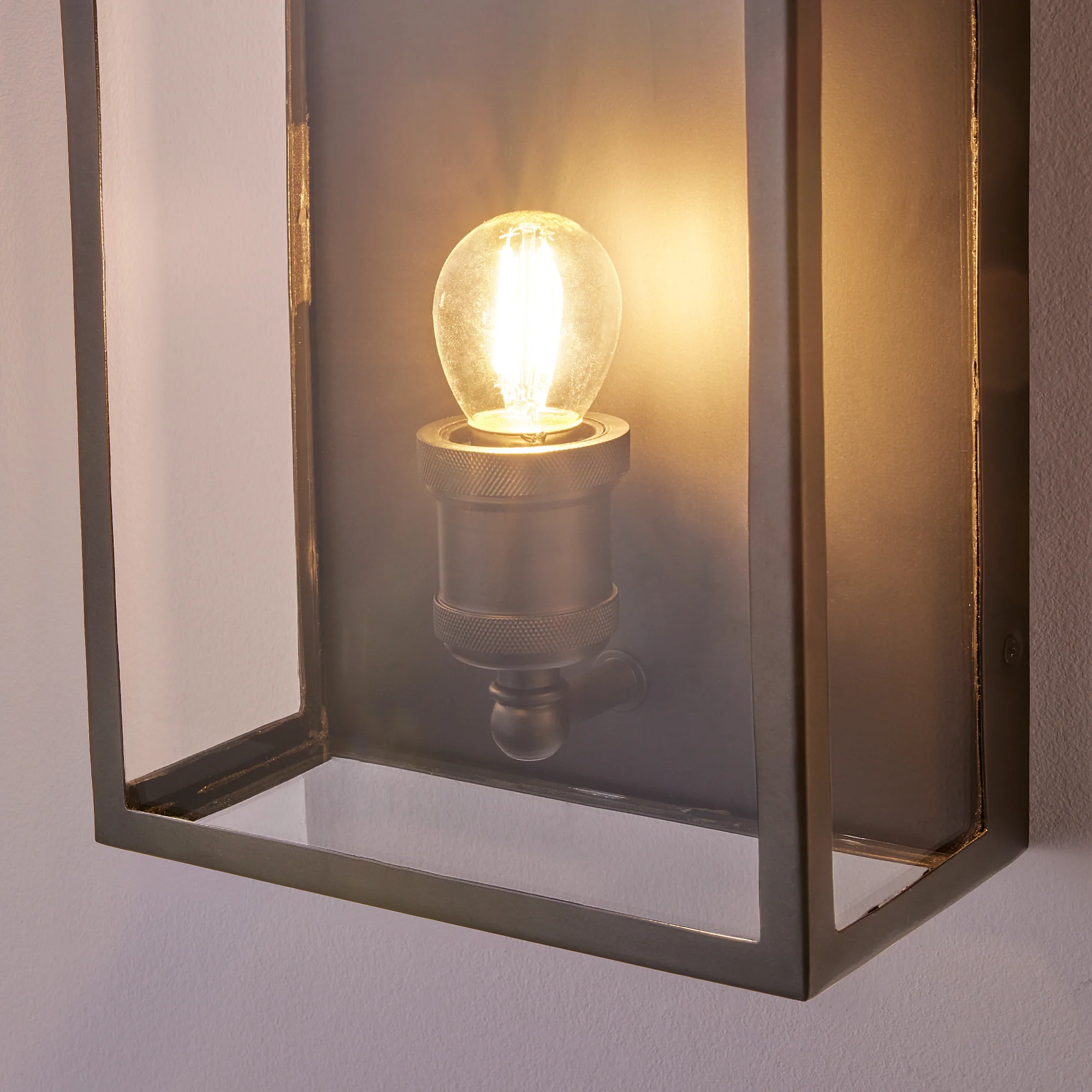 Orford wall sconce in black - Image 4