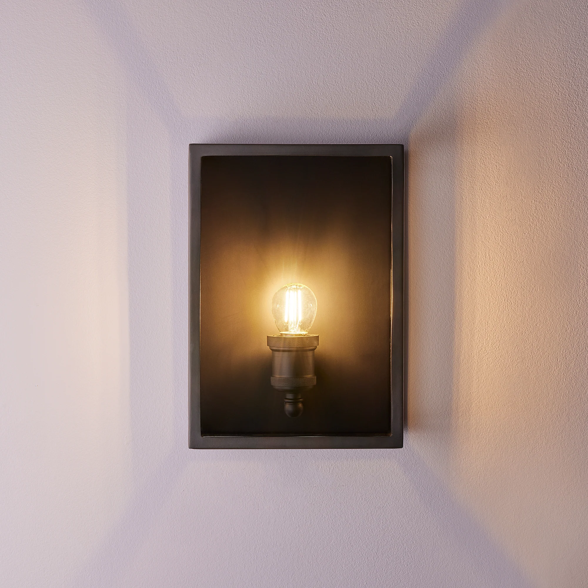 Orford wall sconce in black - Image 6