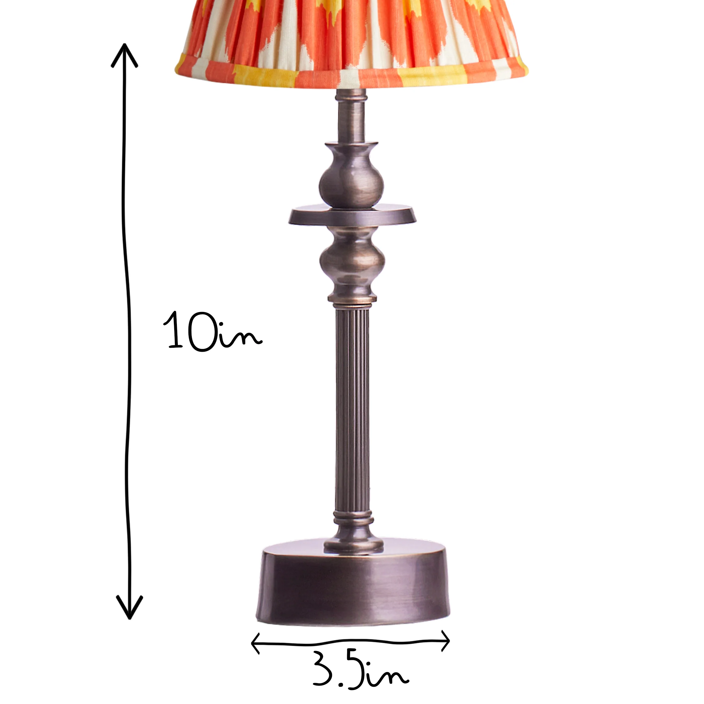 Phileas cordless table lamp in bronze by Matthew Williamson - Image 7