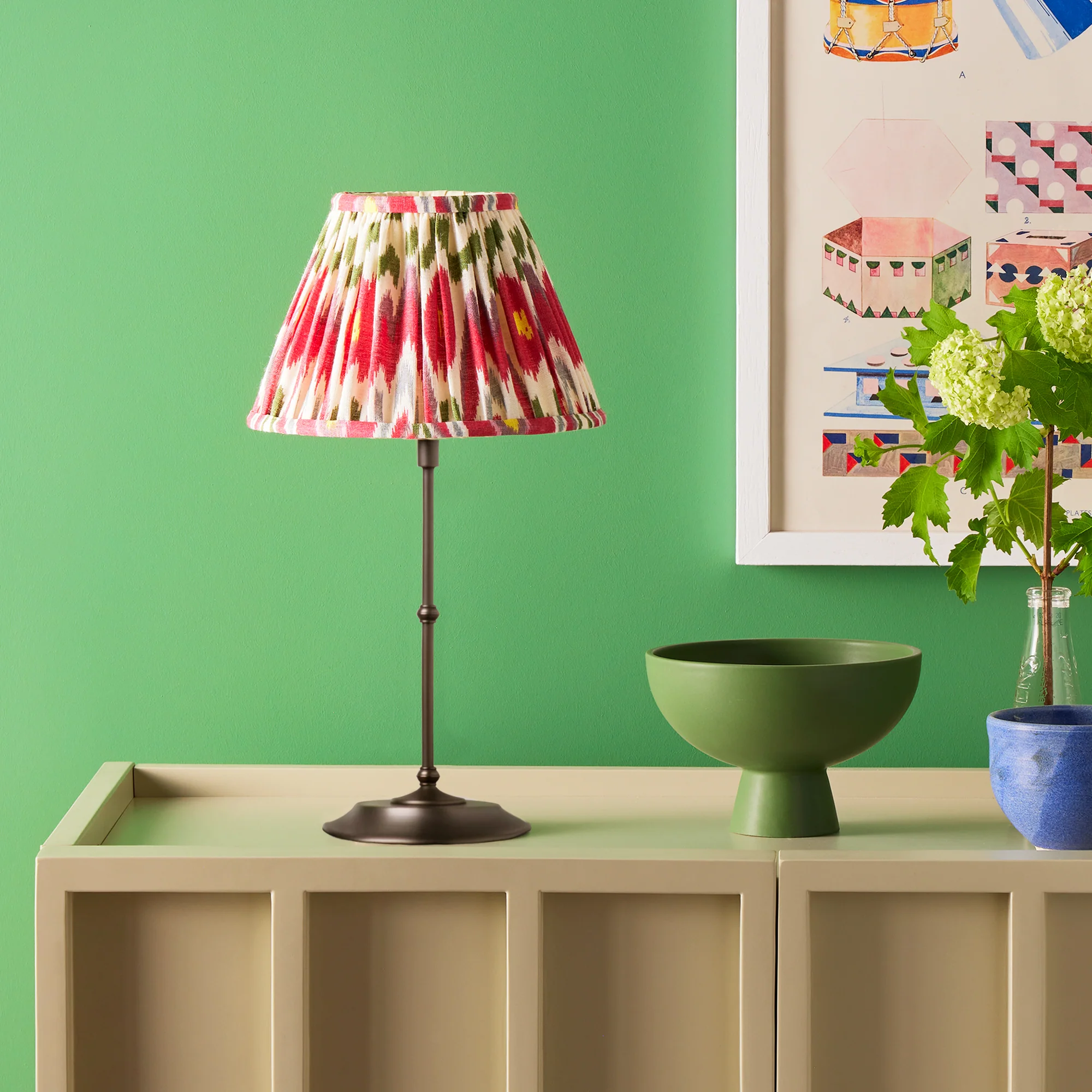 Reed cordless table lamp in bronze - Image 9