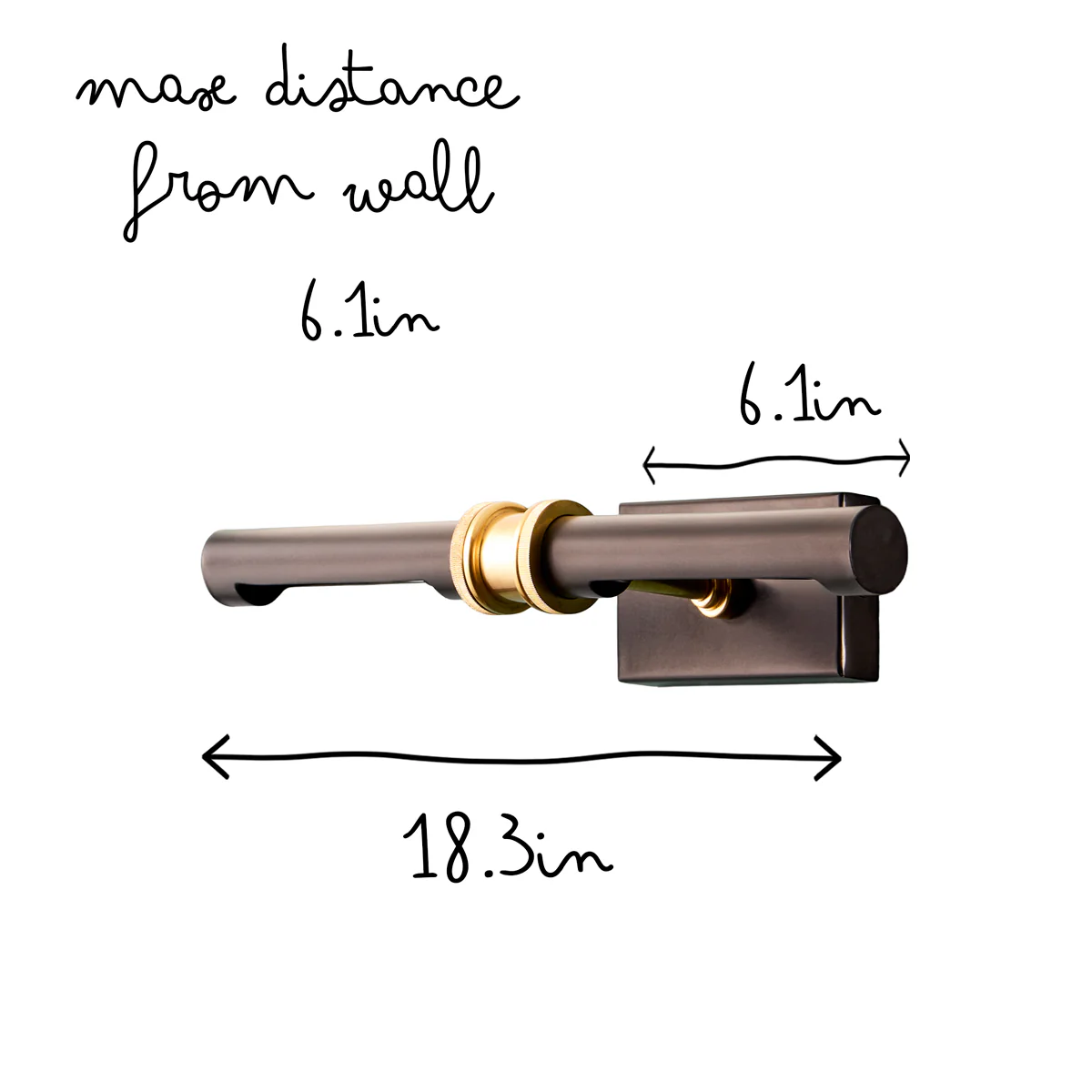 Regular Kahlo picture light in black and brass - Image 10