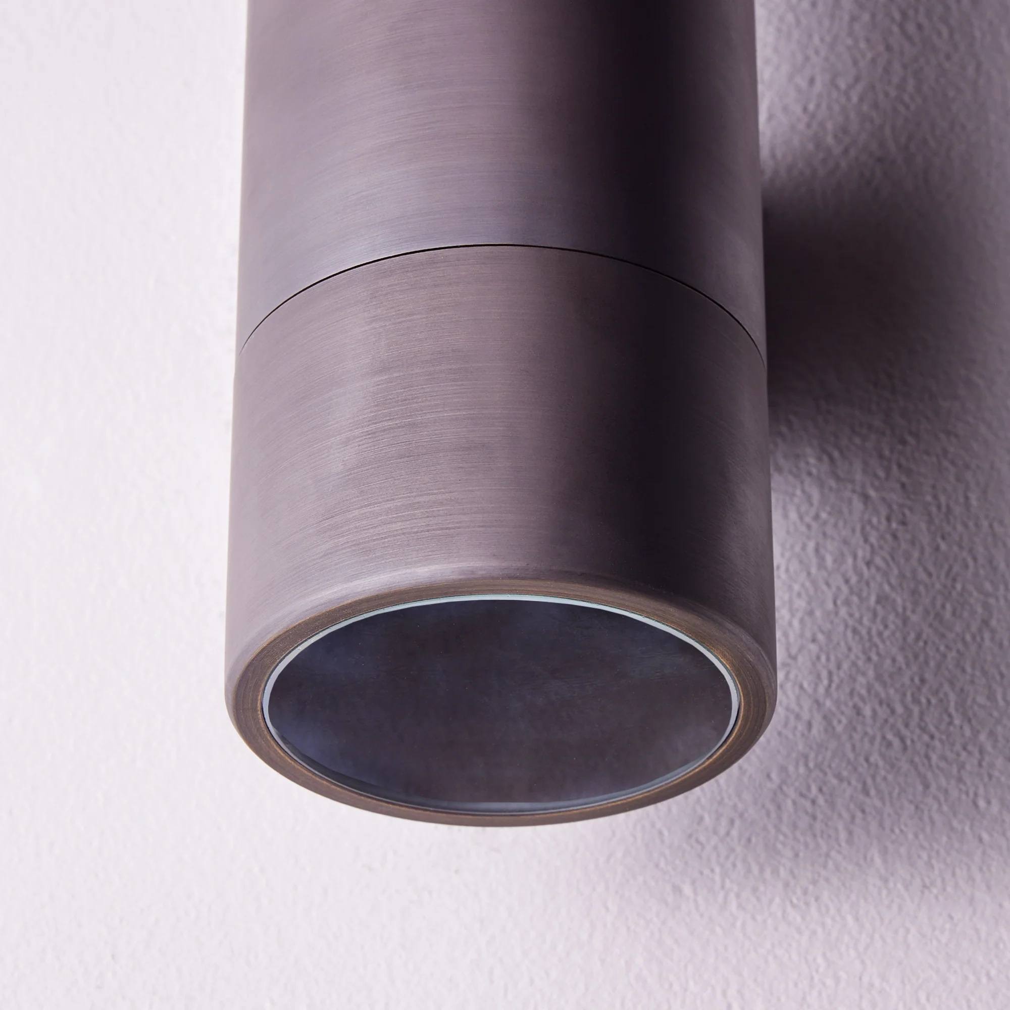 Regular Portreath exterior wall sconce in aged bronze - Image 5