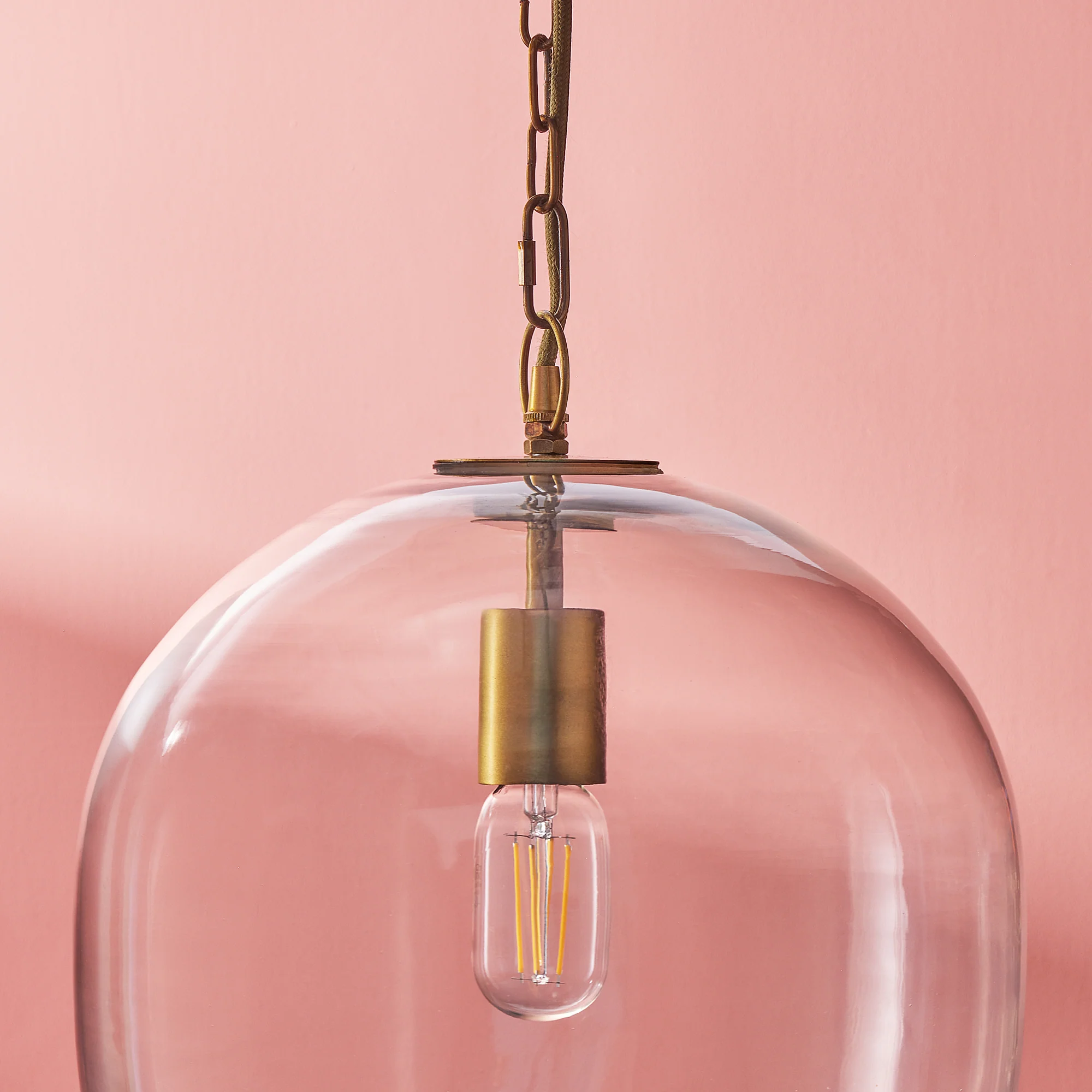 Regular Zindarella pendant light in clear glass - Image 3