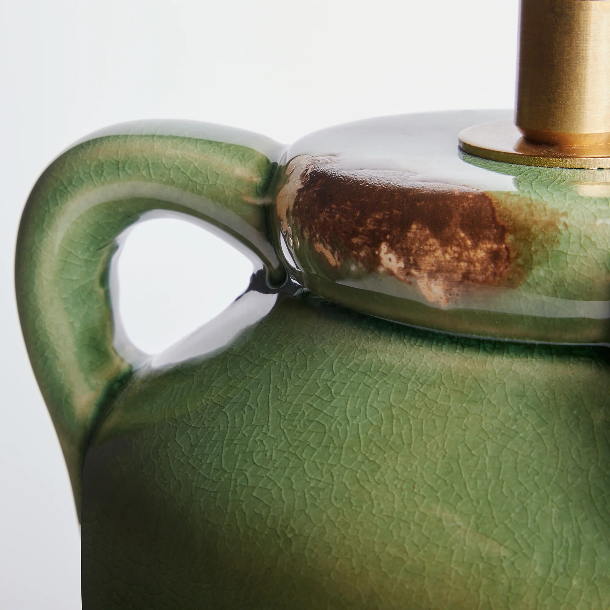 Rufus Table Lamp in green ceramic - Image 4